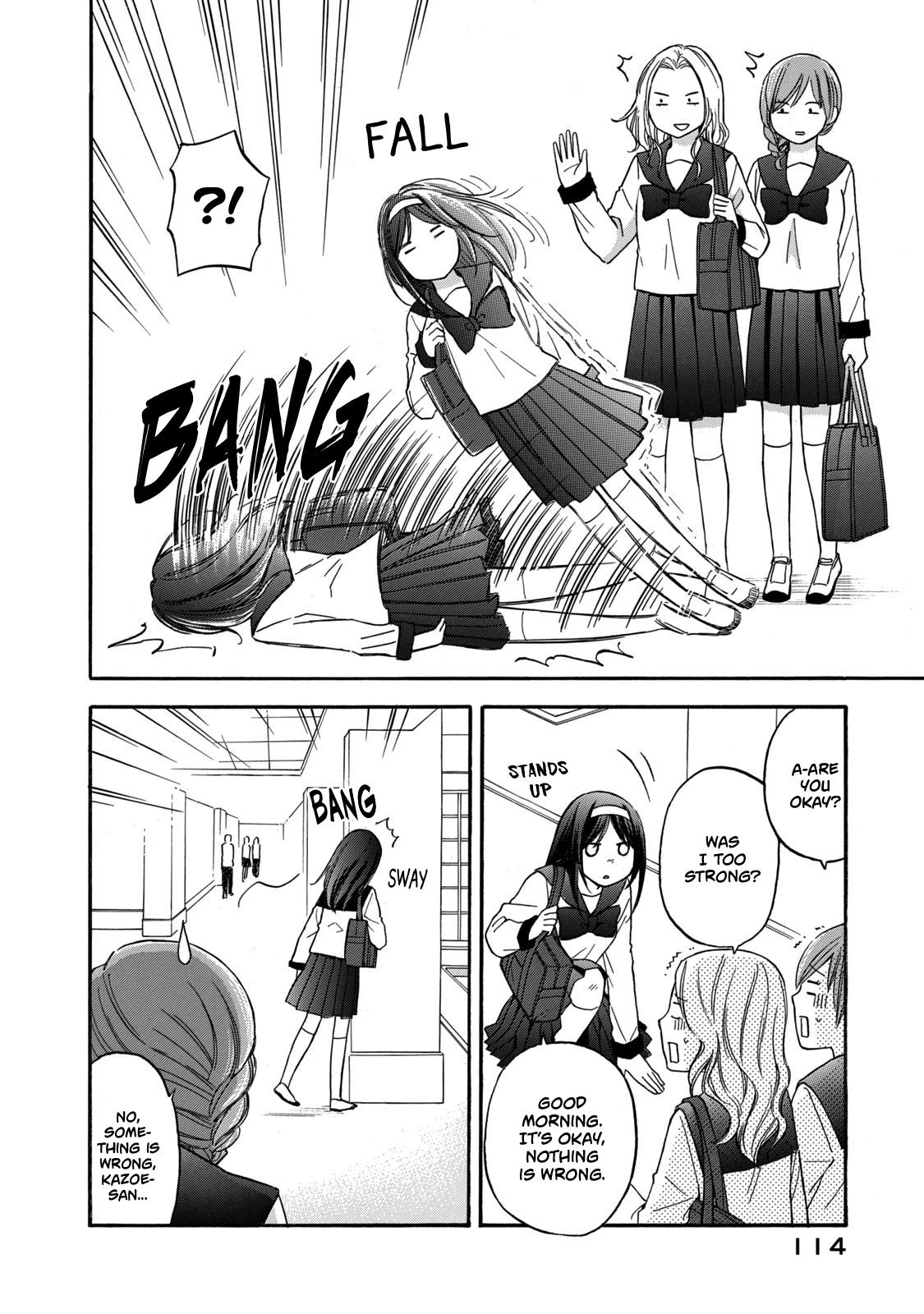 Hanazono and Kazoe's Bizzare After School Rendezvous Chapter 25 page 2 - Chapter 25: I'm Sorry For Leaving You (1)
