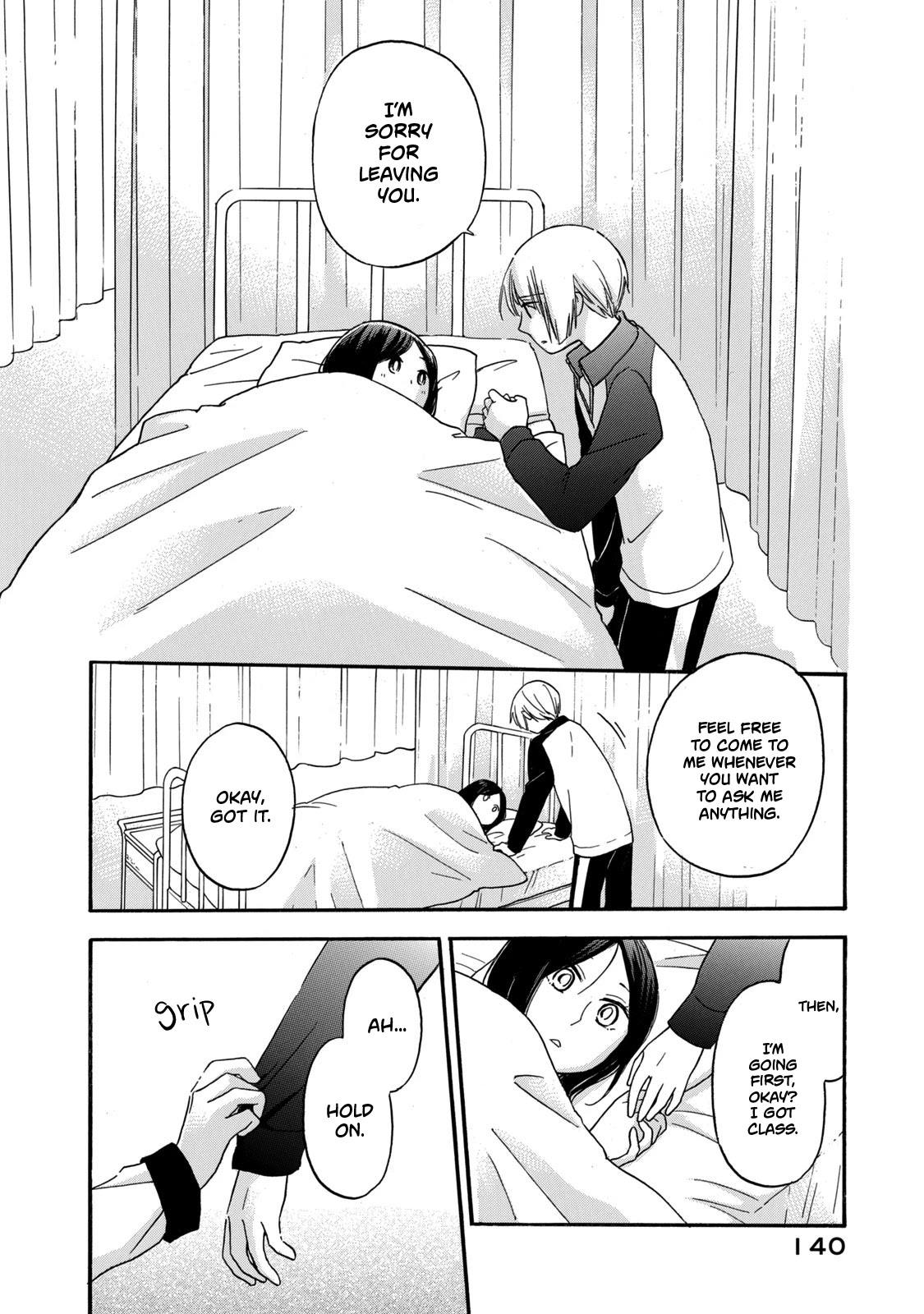 Hanazono and Kazoe's Bizzare After School Rendezvous Chapter 26 page 10 - Chapter 26: I'm Sorry For Leaving You (2)