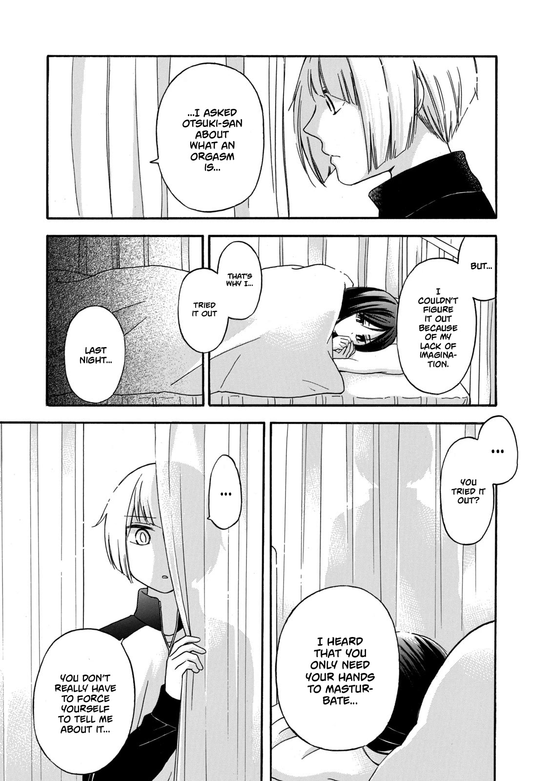 Hanazono and Kazoe's Bizzare After School Rendezvous Chapter 26 page 3 - Chapter 26: I'm Sorry For Leaving You (2)