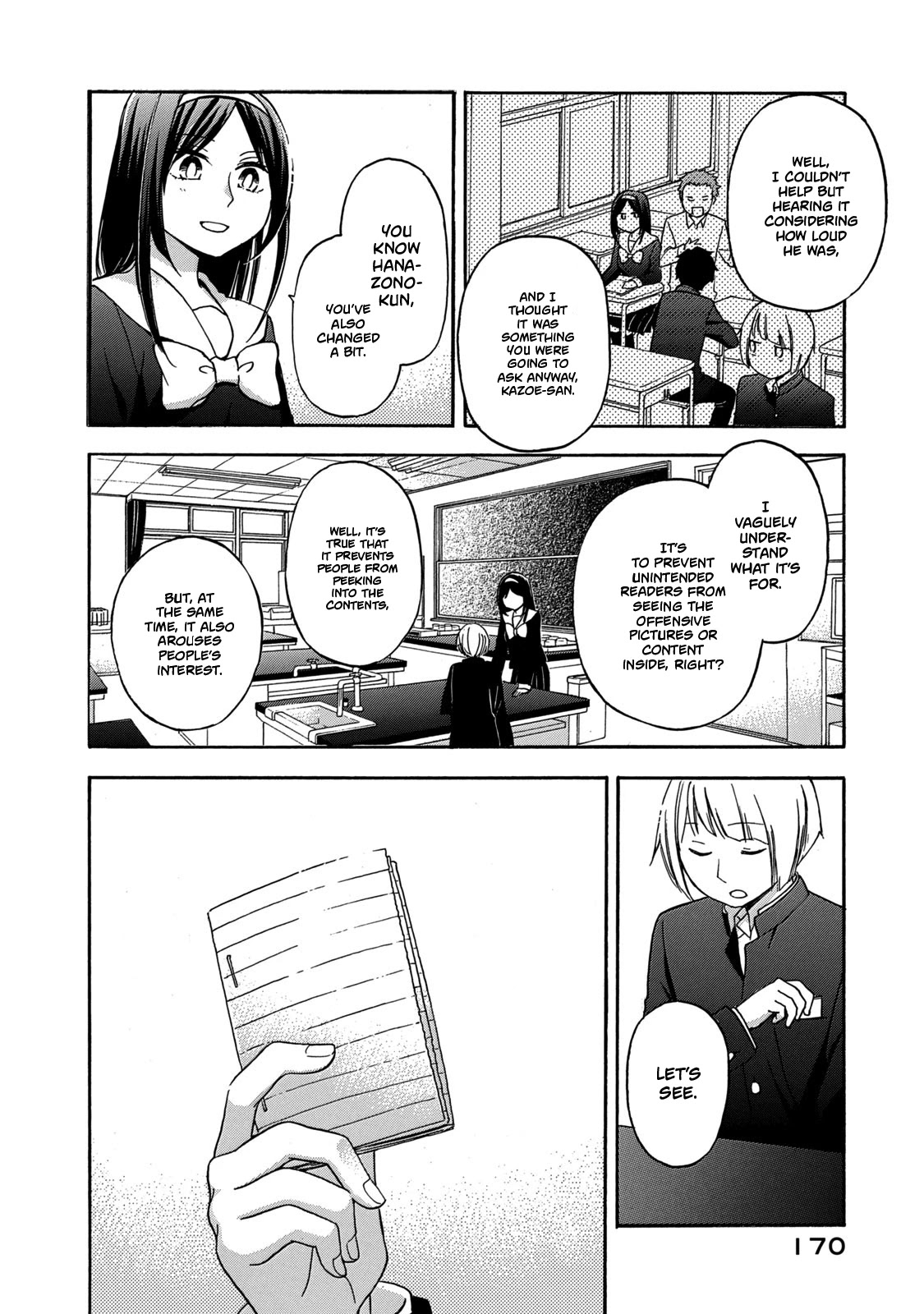 Hanazono and Kazoe's Bizzare After School Rendezvous Chapter 28 page 4 - Chapter 28: Bizzare After School Time [END]