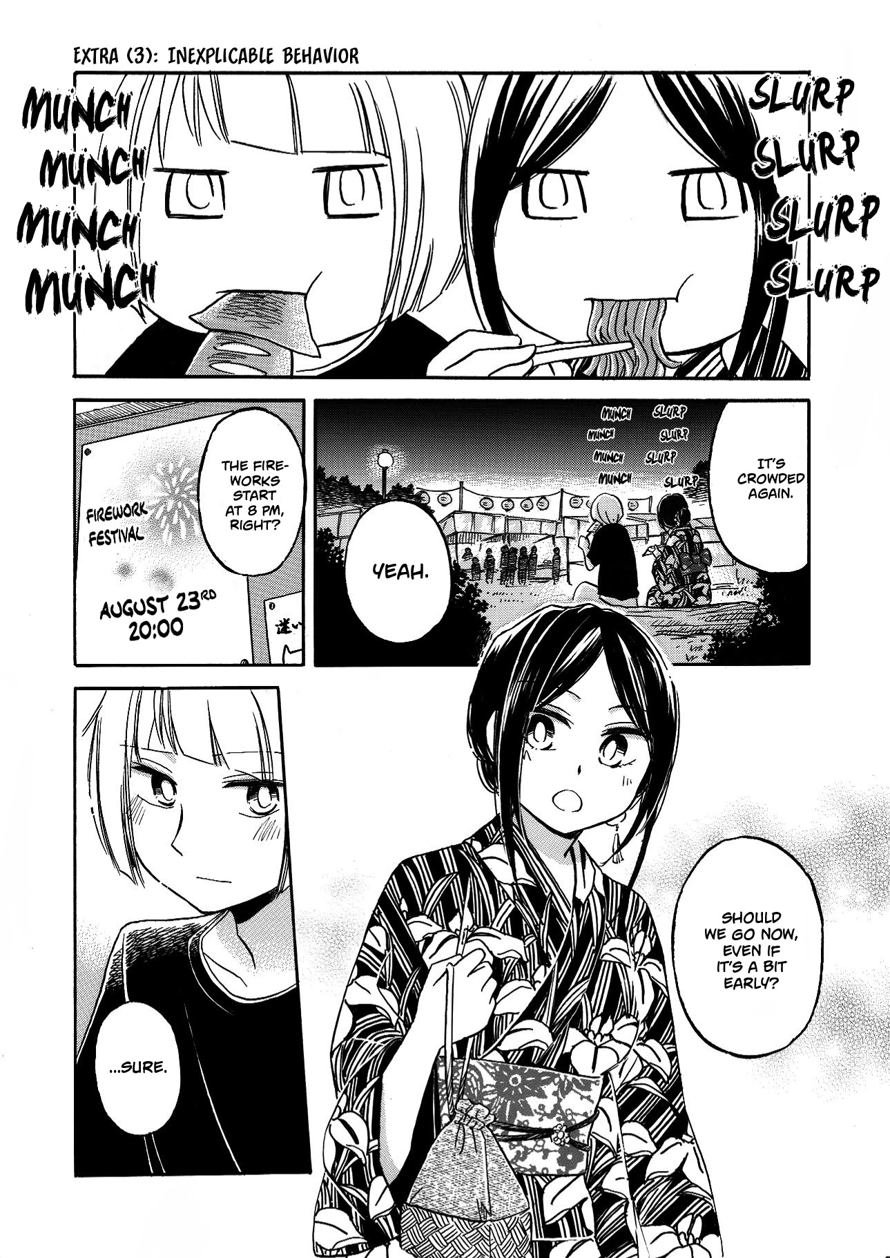 Hanazono and Kazoe's Bizzare After School Rendezvous Chapter 29 page 7 - Chapter 29: Twitter Extra (1)