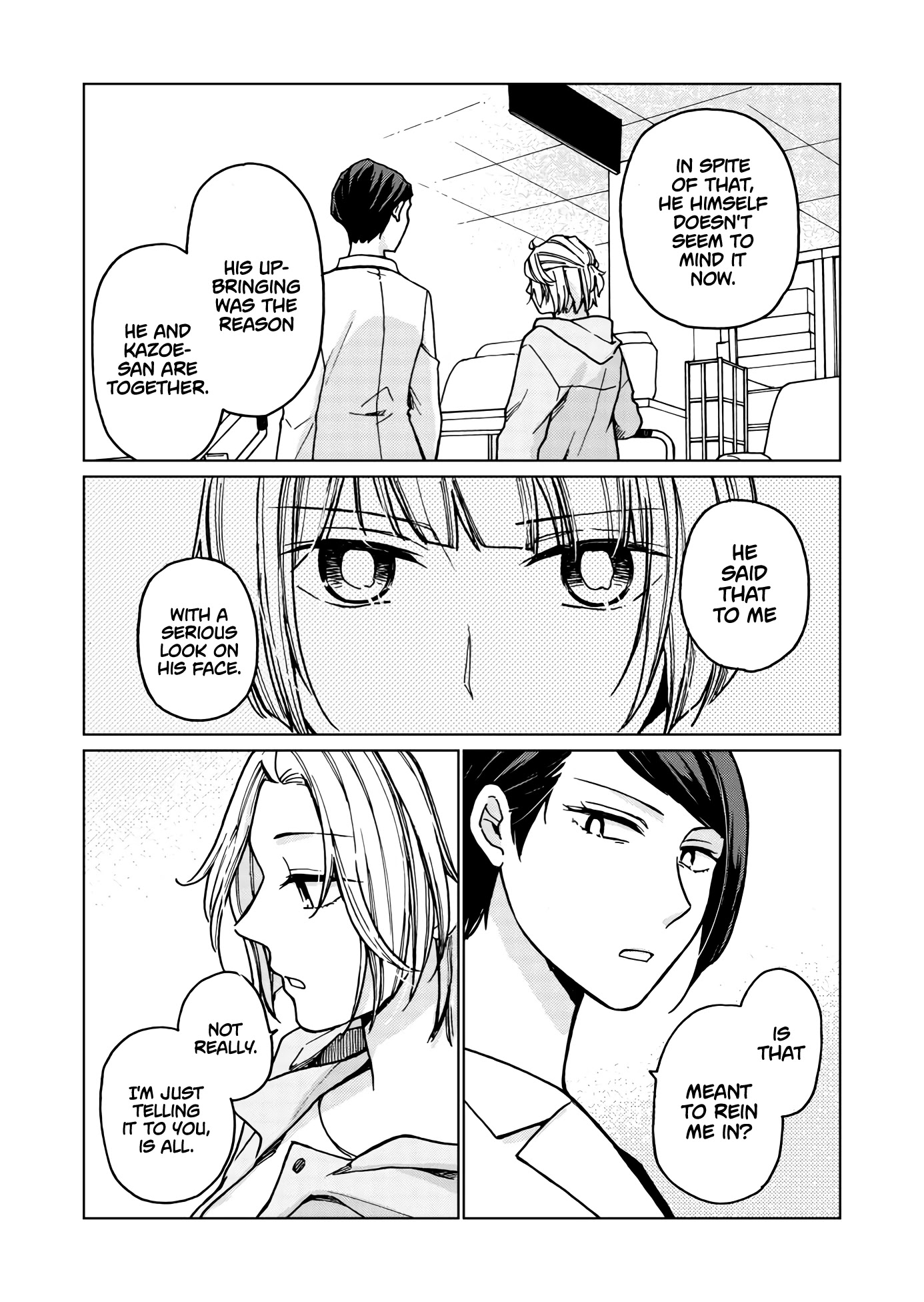 Hanazono and Kazoe's Bizzare After School Rendezvous Chapter 33 page 3 - Chapter 33: Soon-to-be University Students