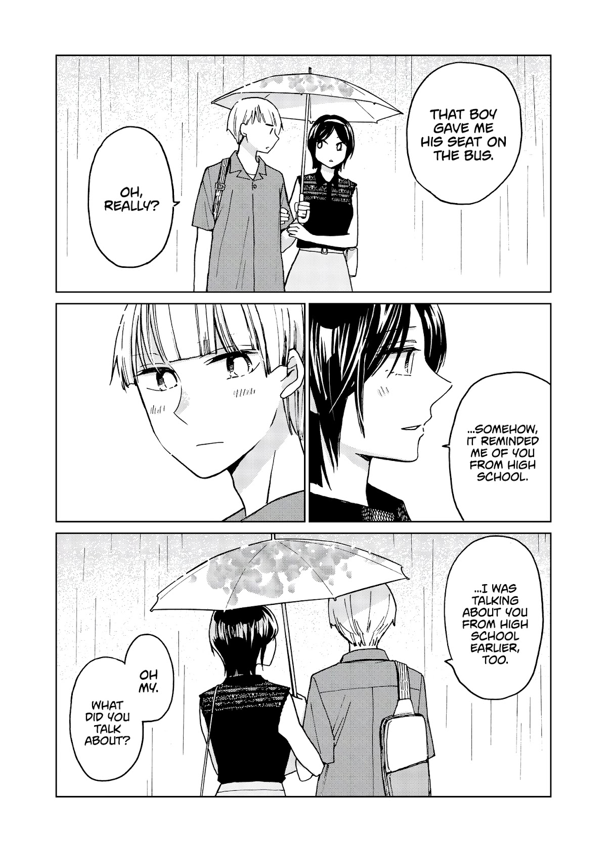 Hanazono and Kazoe's Bizzare After School Rendezvous Chapter 34 page 10 - Chapter 34: Meet-ups at the Bus Stop