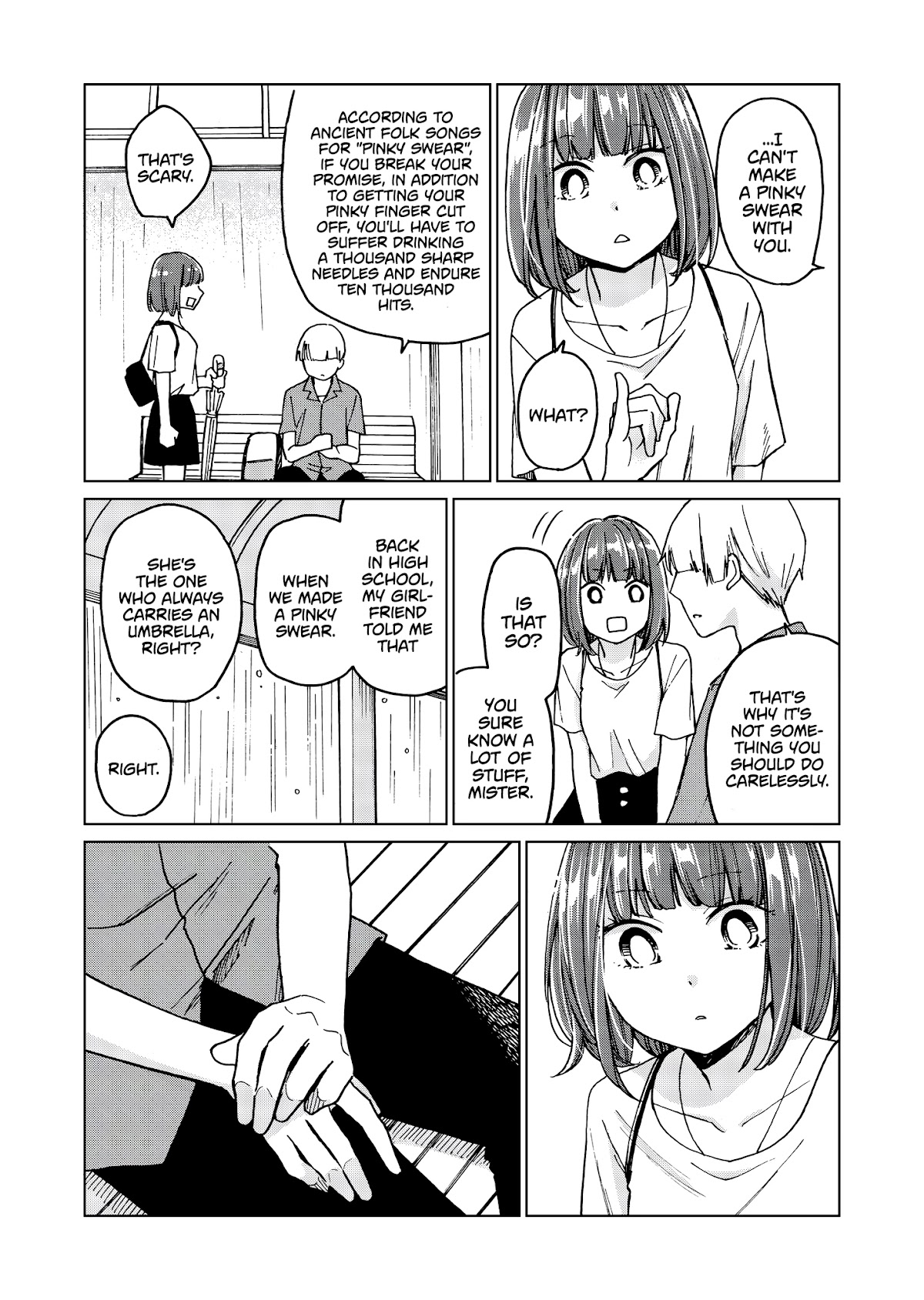 Hanazono and Kazoe's Bizzare After School Rendezvous Chapter 34 page 5 - Chapter 34: Meet-ups at the Bus Stop