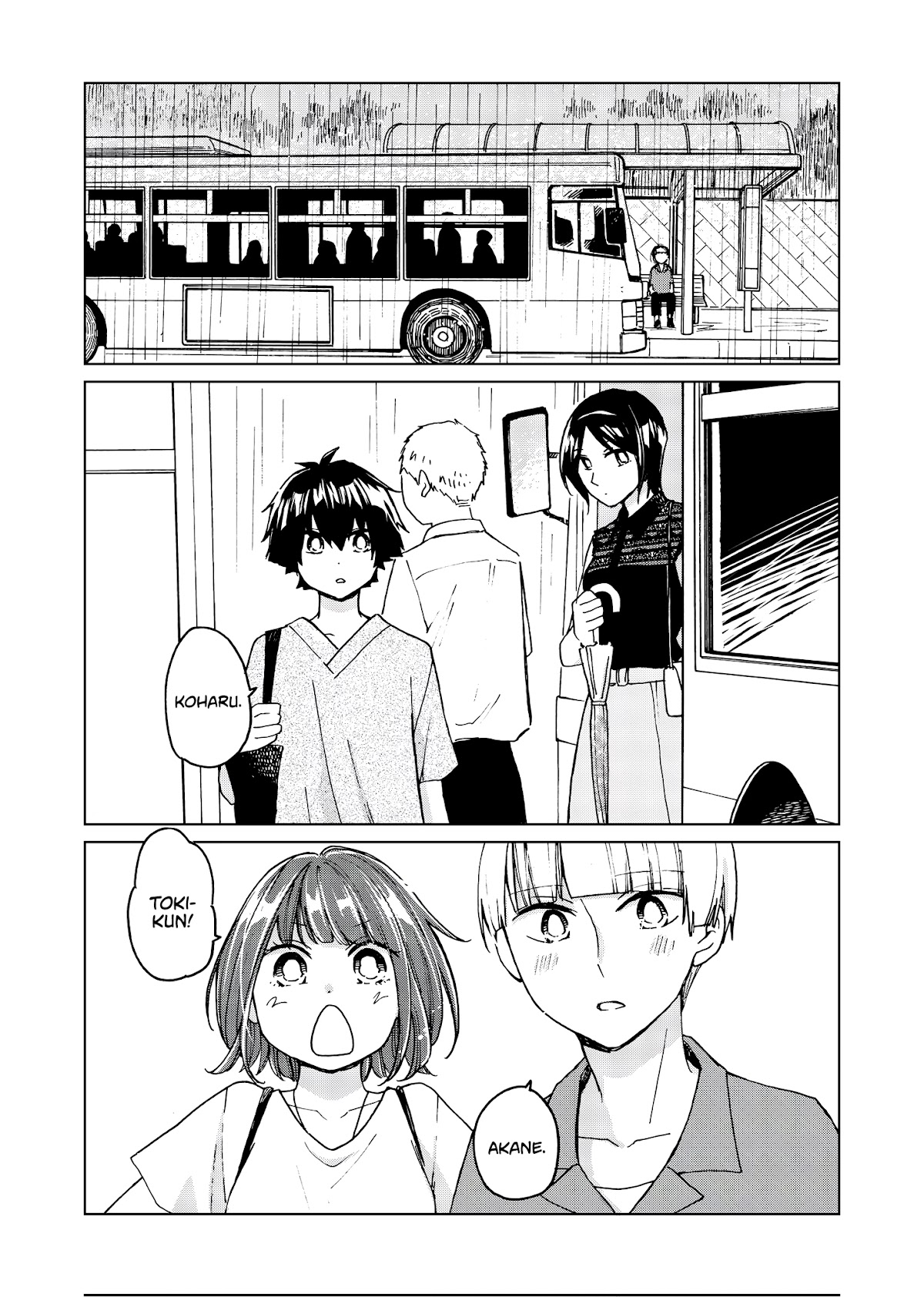 Hanazono and Kazoe's Bizzare After School Rendezvous Chapter 34 page 7 - Chapter 34: Meet-ups at the Bus Stop