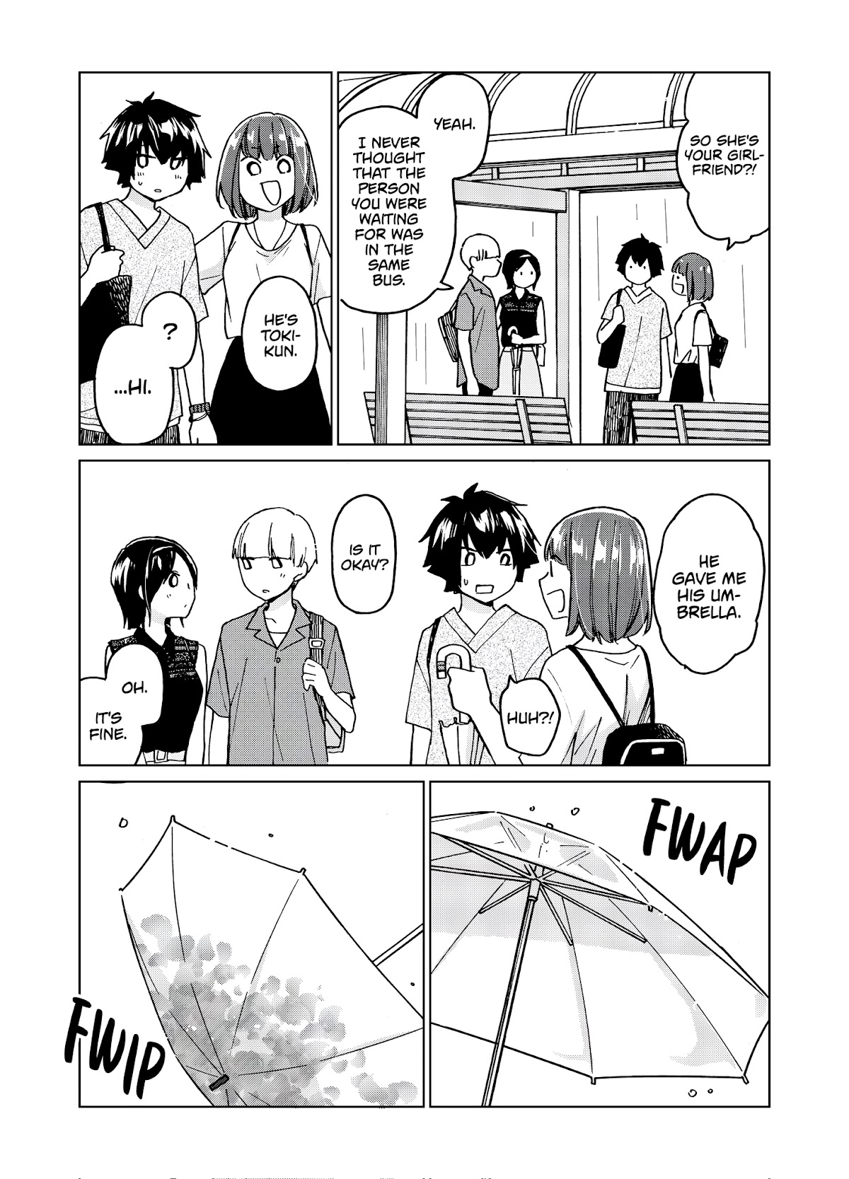 Hanazono and Kazoe's Bizzare After School Rendezvous Chapter 34 page 8 - Chapter 34: Meet-ups at the Bus Stop