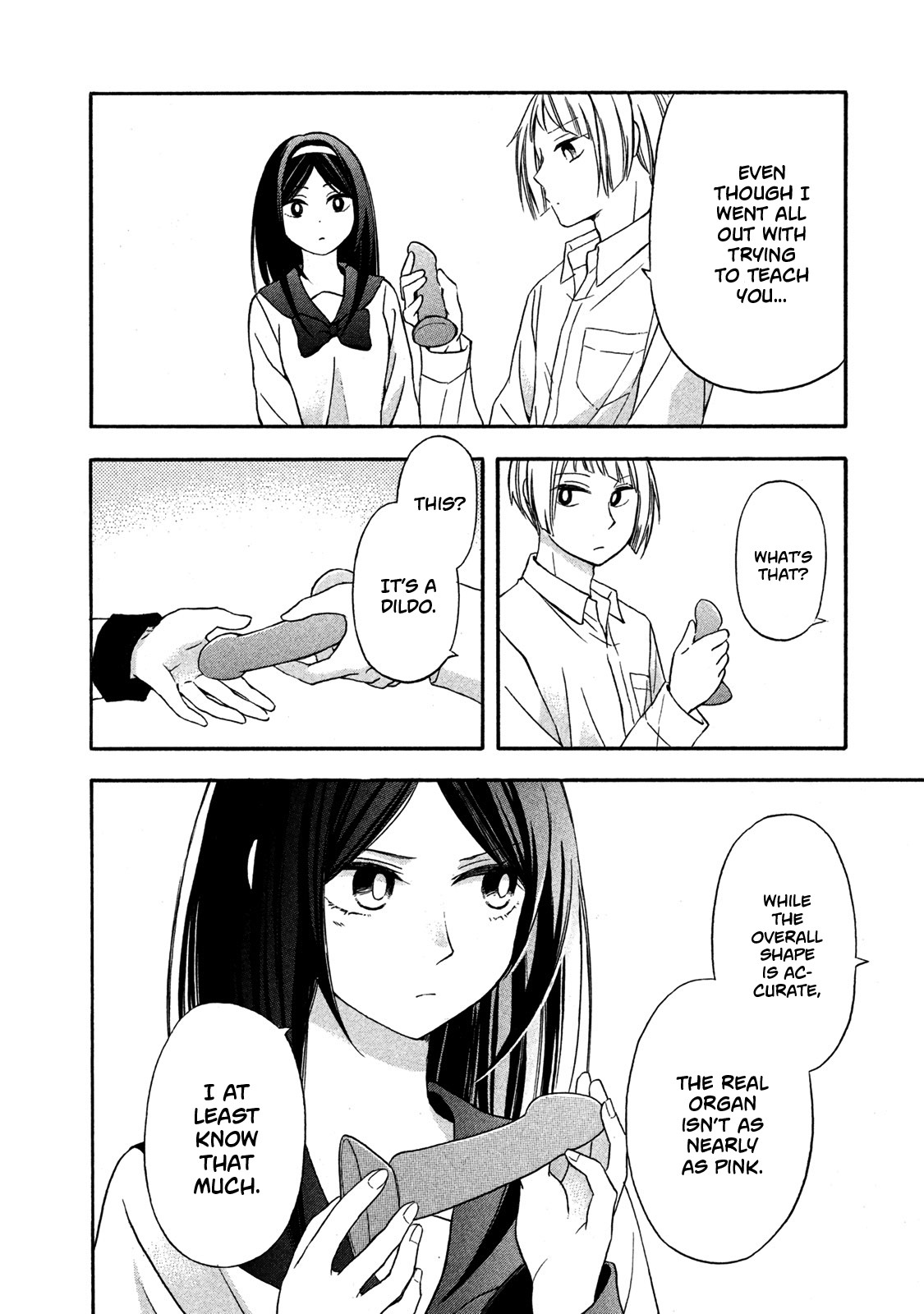 Hanazono and Kazoe's Bizzare After School Rendezvous Chapter 5 page 14 - Chapter 5: An Inexplicable Sensation