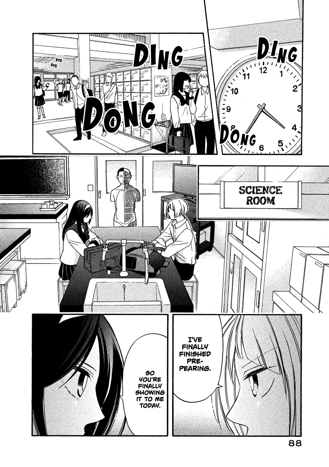 Hanazono and Kazoe's Bizzare After School Rendezvous Chapter 5 page 4 - Chapter 5: An Inexplicable Sensation