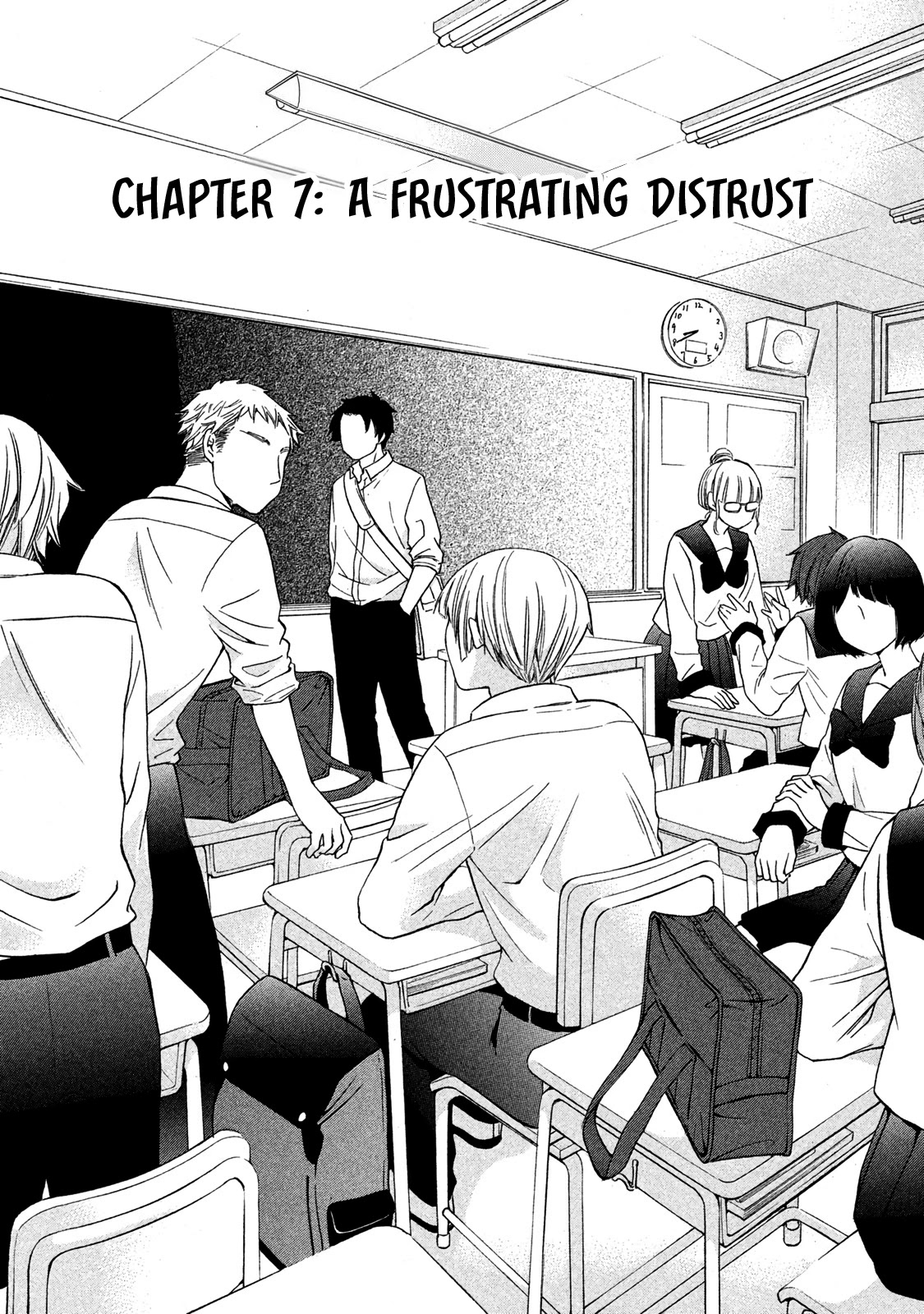 Hanazono and Kazoe's Bizzare After School Rendezvous Chapter 7 page 1 - Chapter 7: A Frustrating Distrust