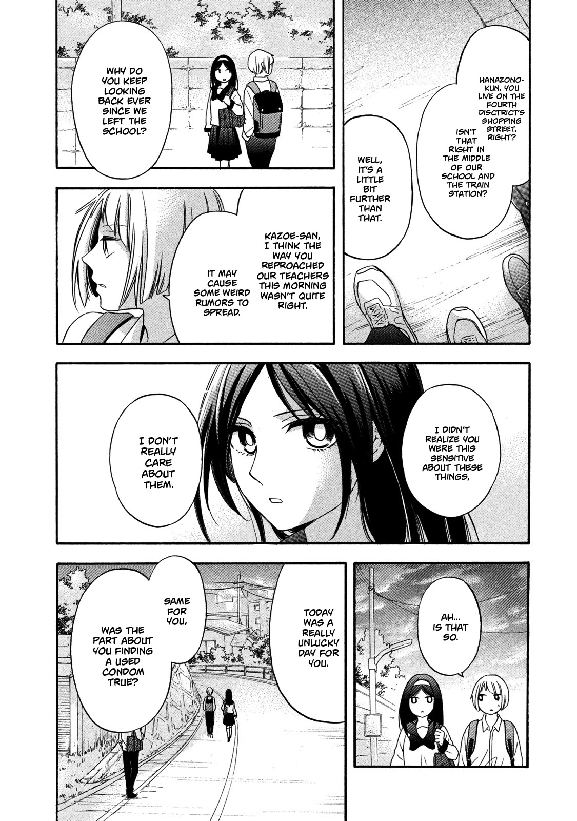Hanazono and Kazoe's Bizzare After School Rendezvous Chapter 8 page 2 - Chapter 8: Inexplicable Wordings