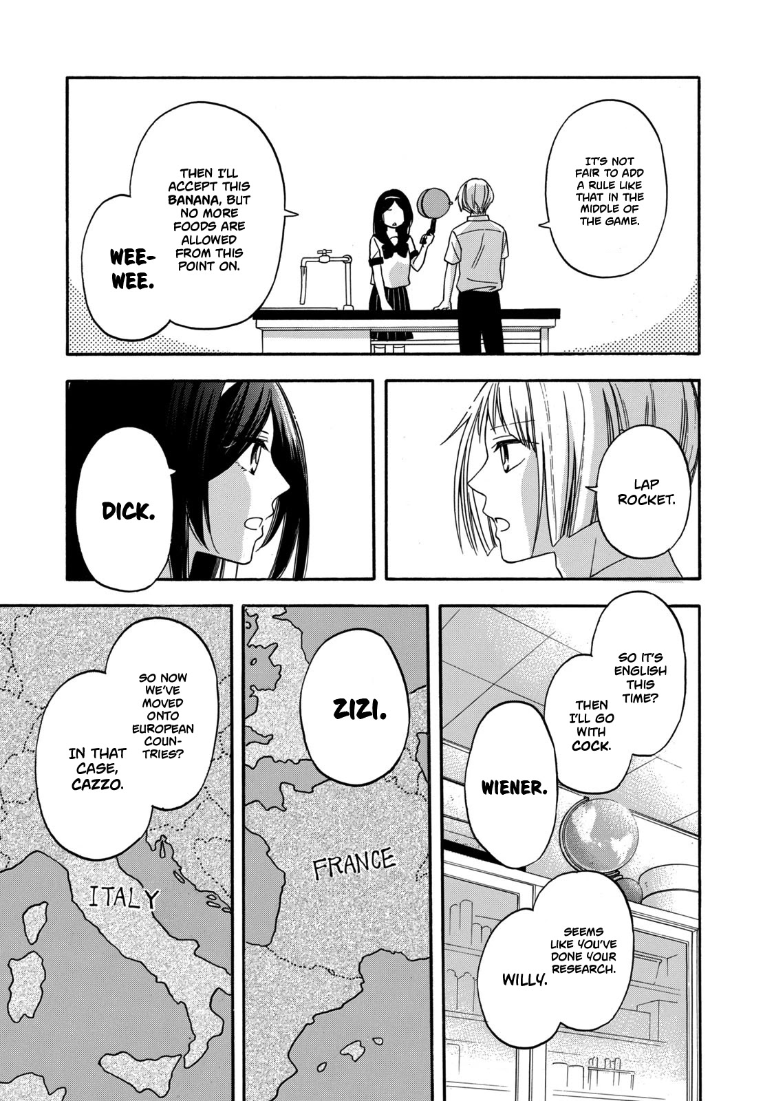 Hanazono and Kazoe's Bizzare After School Rendezvous Chapter 9 page 9 - Chapter 9: An Inexplicable Game