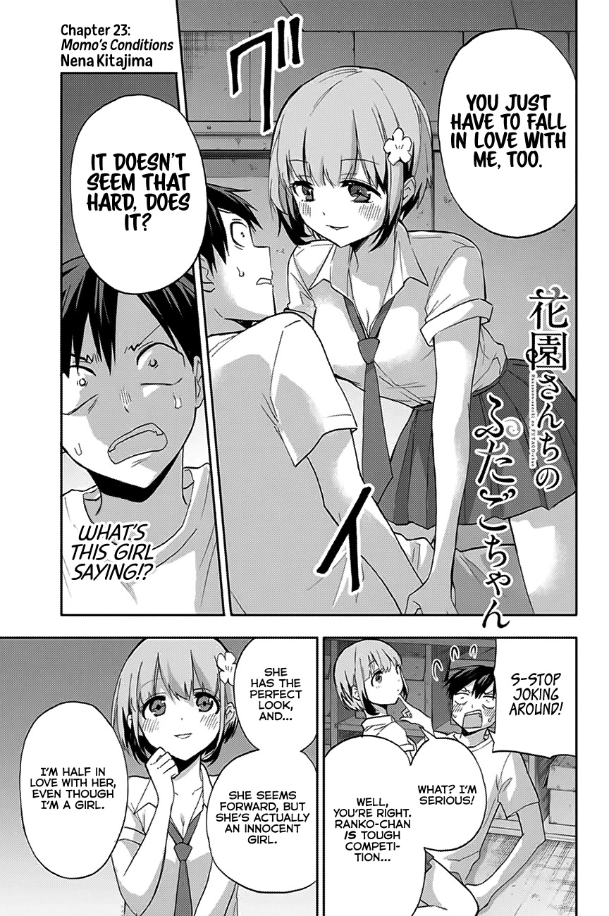 Hanazono Twins Chapter 23 page 2 - Chapter 23: Momo’s Conditions