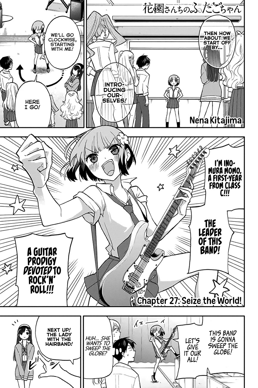 Hanazono Twins Chapter 27 page 2 - Chapter 27: Seize the World!