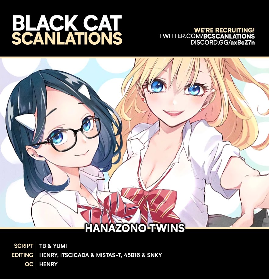 Hanazono Twins Chapter 3 page 1 - Chapter 3: Please stop sulking, Ranko-san.