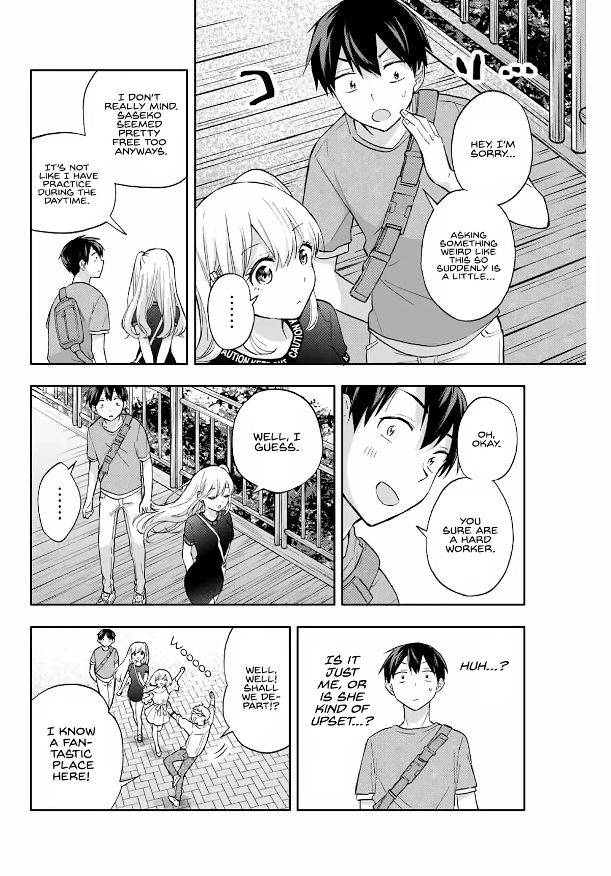 Hanazono Twins Chapter 38 page 10 - Chapter 38: Dissonance from Double Date?