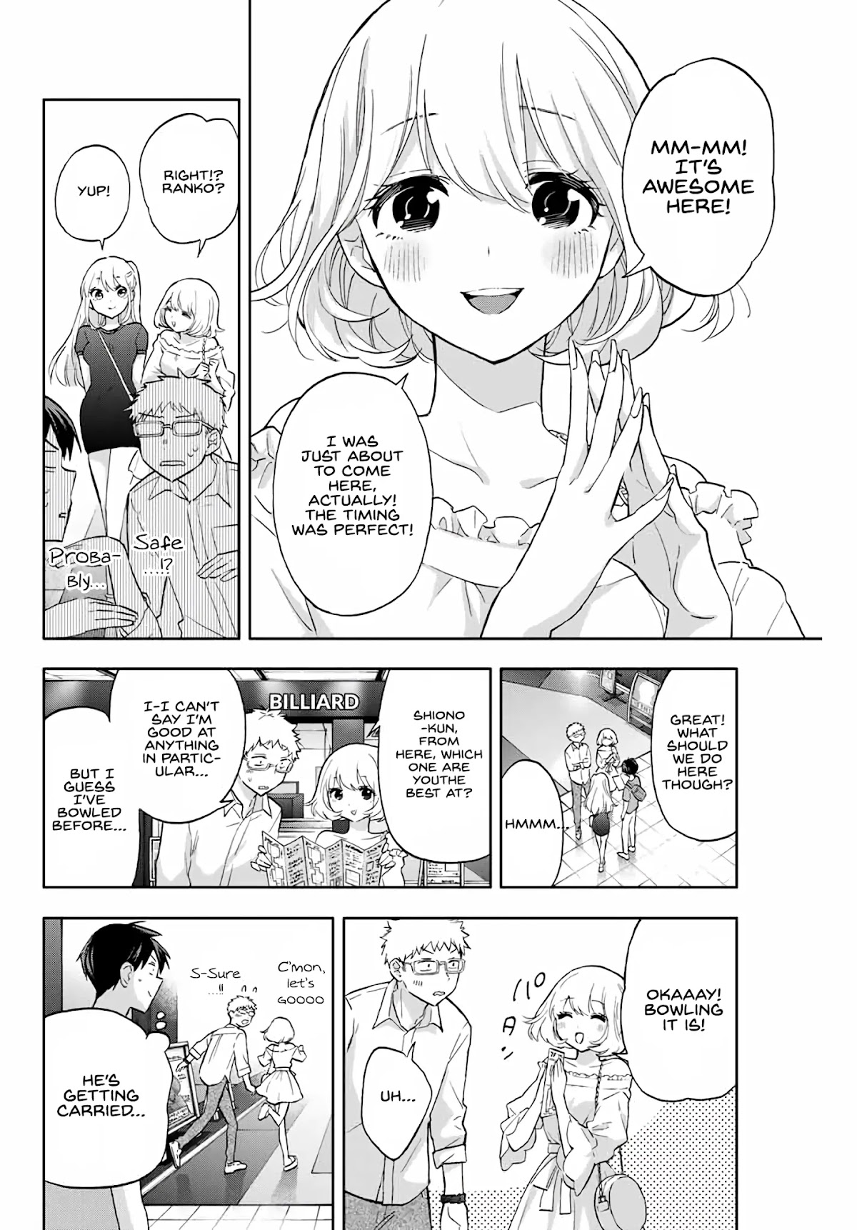 Hanazono Twins Chapter 38 page 12 - Chapter 38: Dissonance from Double Date?