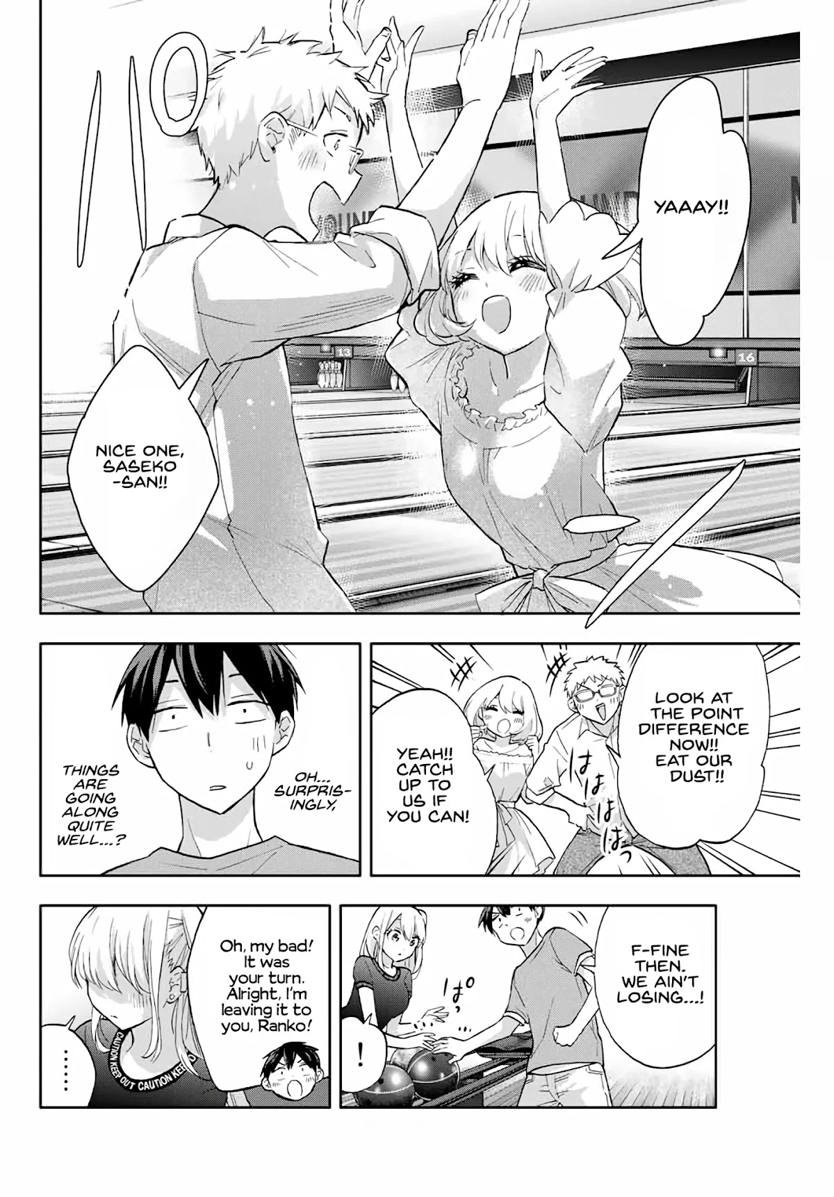 Hanazono Twins Chapter 38 page 14 - Chapter 38: Dissonance from Double Date?