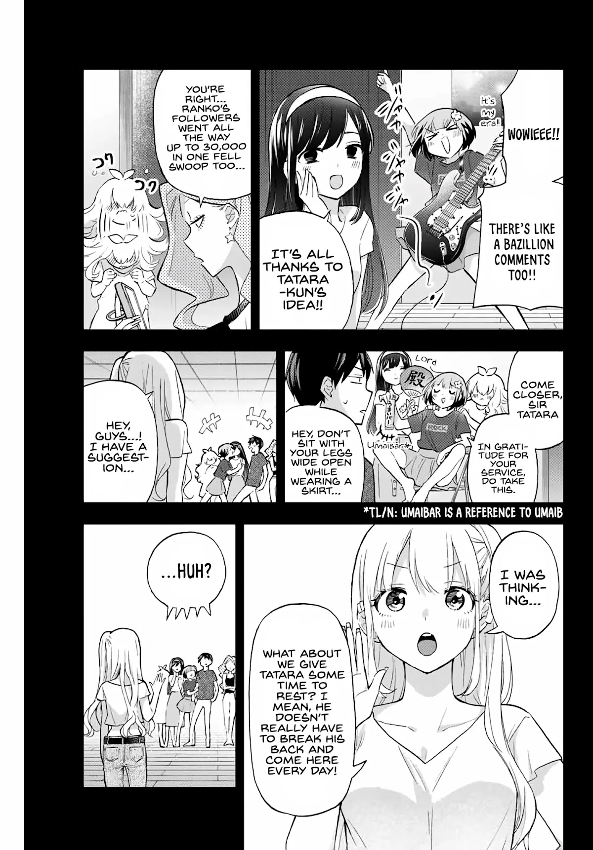 Hanazono Twins Chapter 38 page 3 - Chapter 38: Dissonance from Double Date?