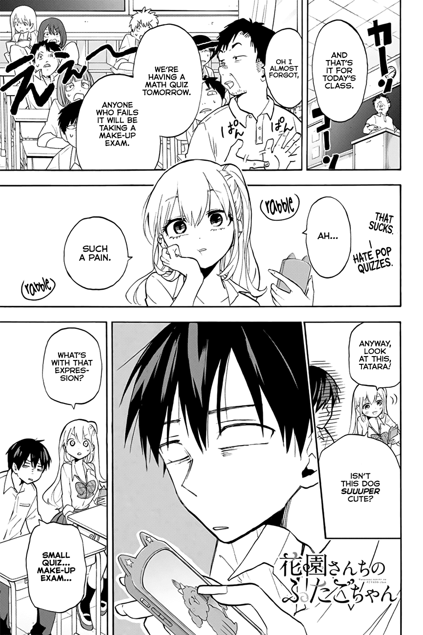 Hanazono Twins Chapter 4 page 2 - Chapter 4: Up-Close and Personal Study Session