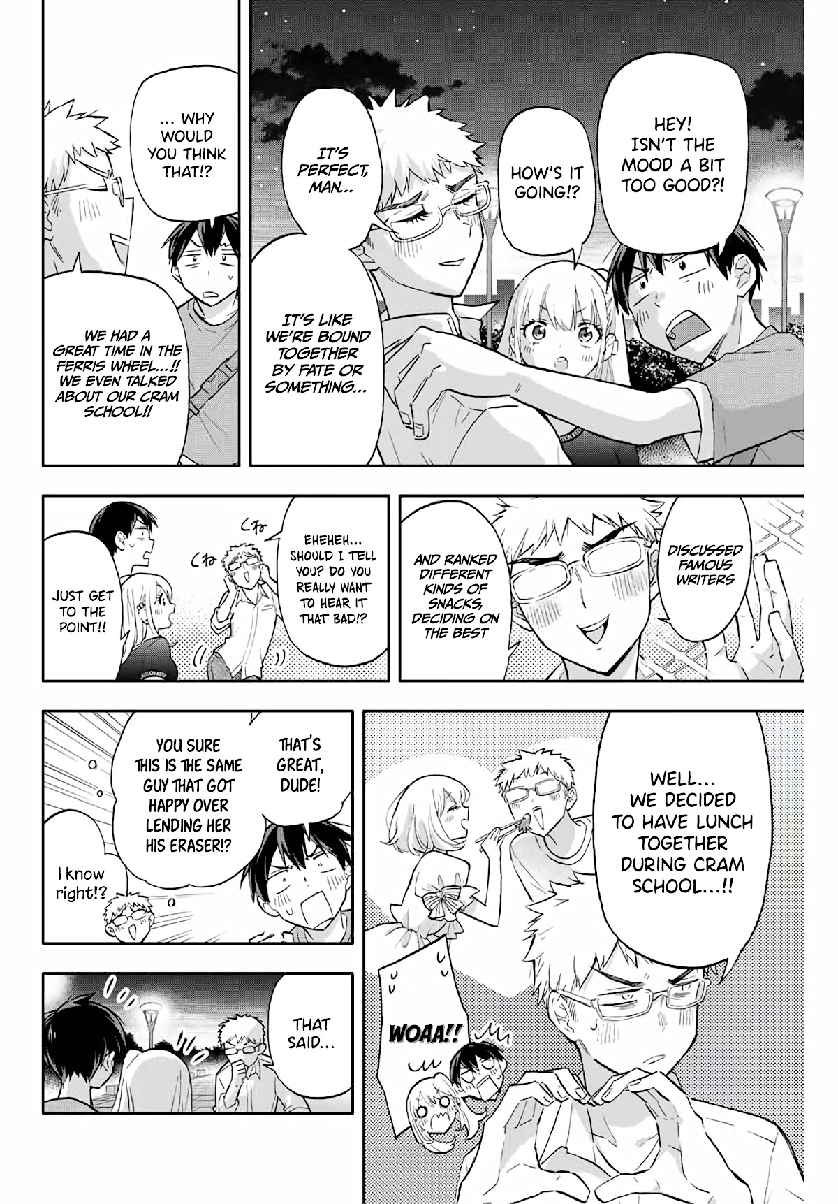 Hanazono Twins Chapter 40 page 2 - Chapter 40: Dissonance from Double Date? ➂