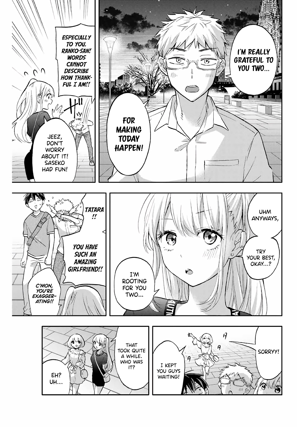 Hanazono Twins Chapter 40 page 3 - Chapter 40: Dissonance from Double Date? ➂