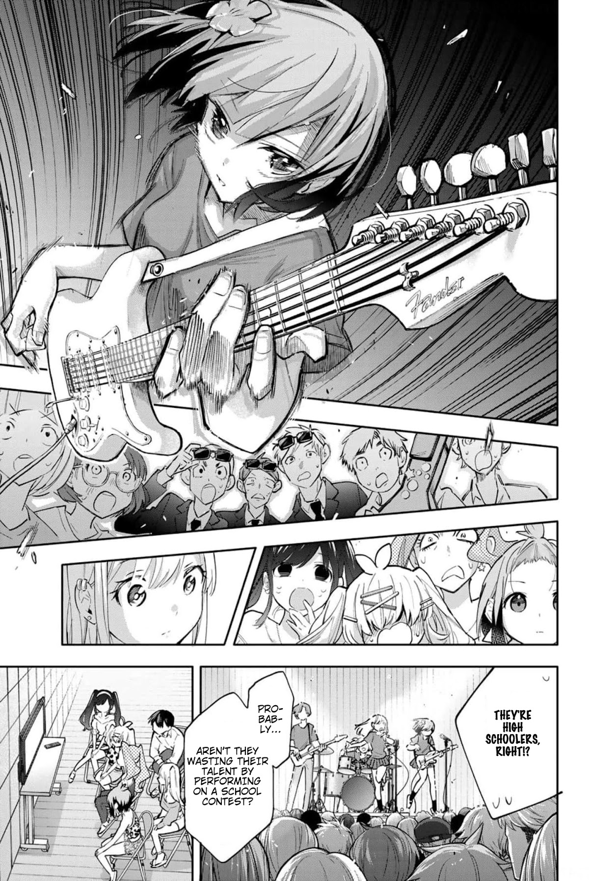 Hanazono Twins Chapter 45 page 10 - Chapter 45: The Start of the Band Contest