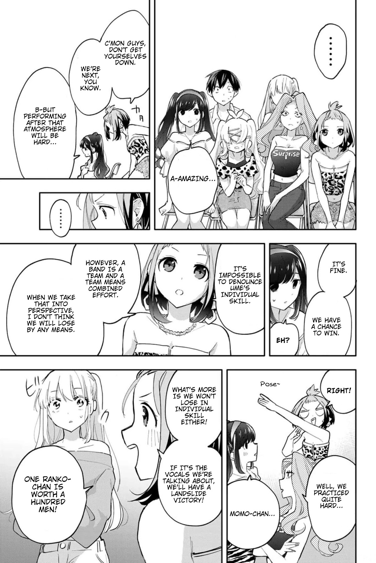 Hanazono Twins Chapter 45 page 12 - Chapter 45: The Start of the Band Contest