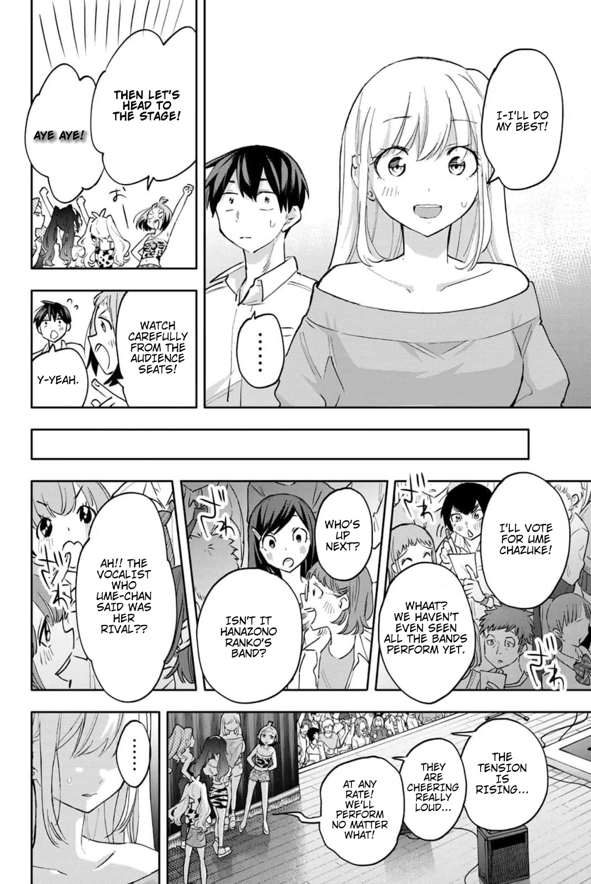 Hanazono Twins Chapter 45 page 13 - Chapter 45: The Start of the Band Contest