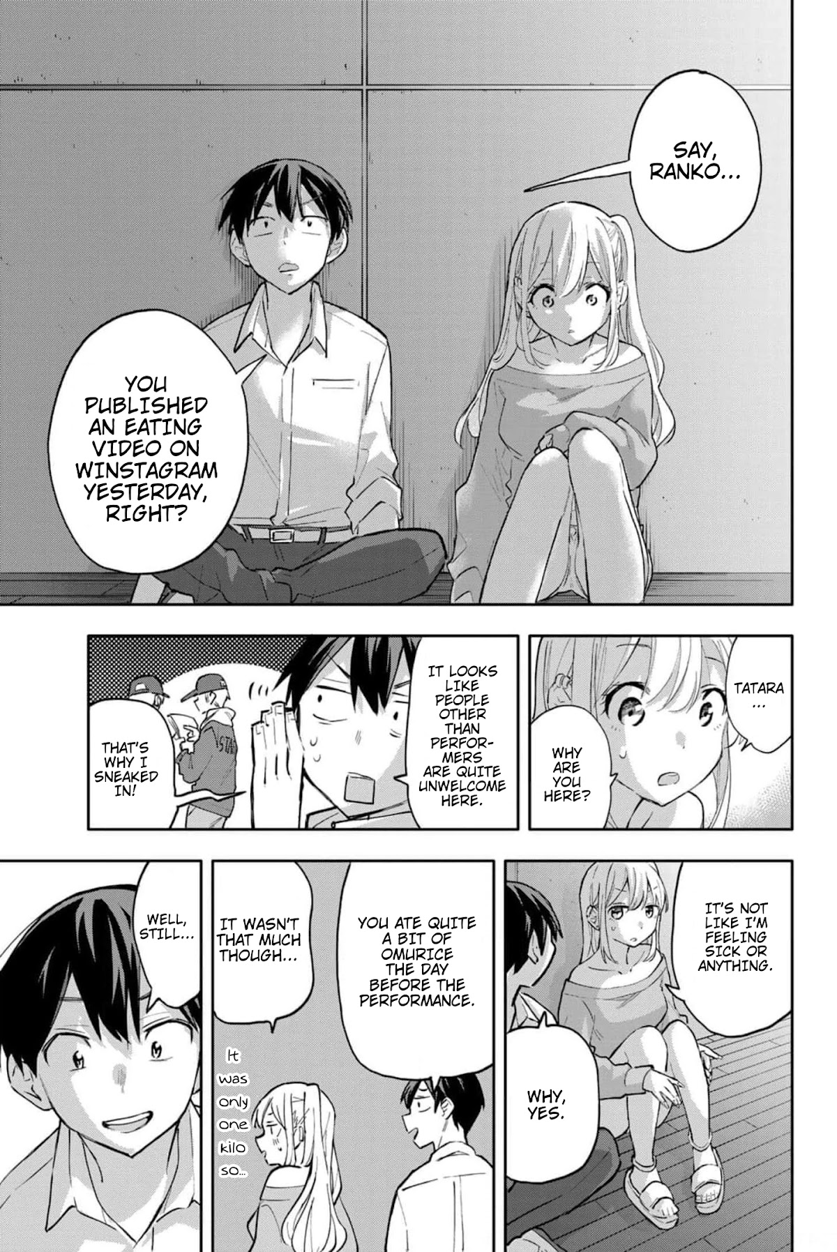 Hanazono Twins Chapter 45 page 16 - Chapter 45: The Start of the Band Contest