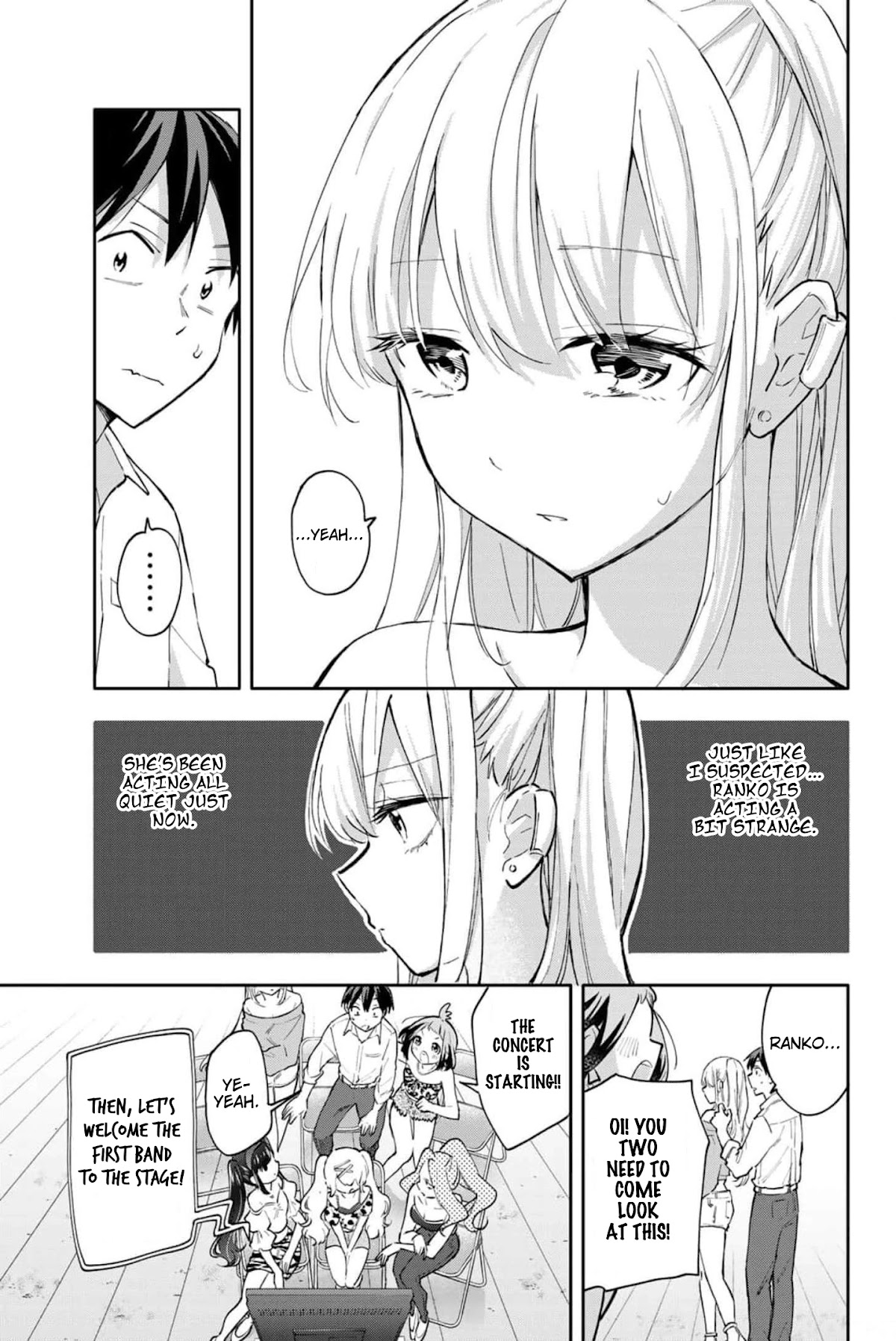 Hanazono Twins Chapter 45 page 4 - Chapter 45: The Start of the Band Contest
