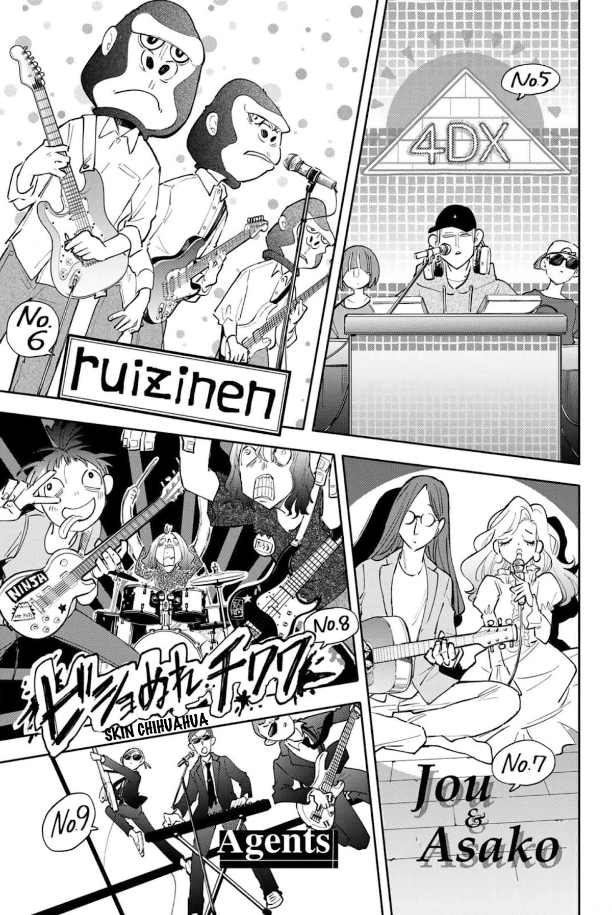 Hanazono Twins Chapter 45 page 6 - Chapter 45: The Start of the Band Contest