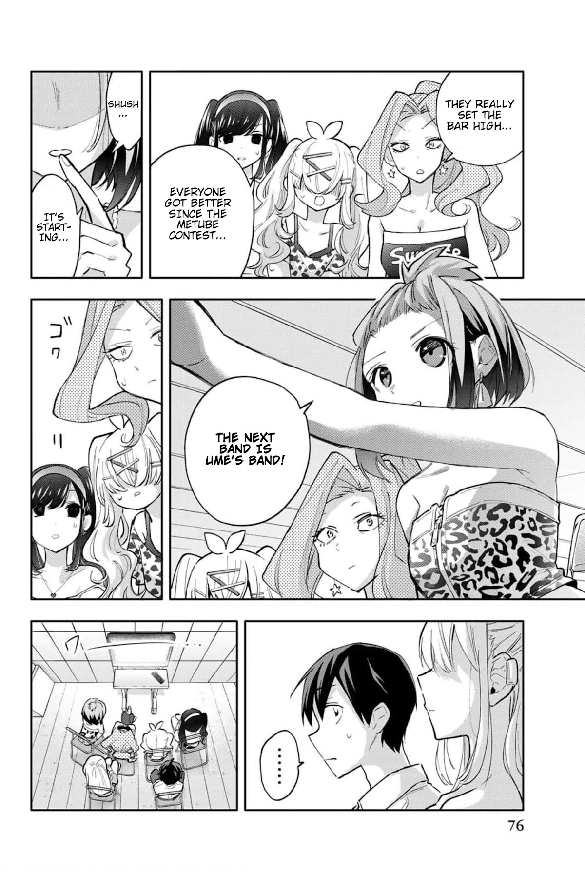 Hanazono Twins Chapter 45 page 7 - Chapter 45: The Start of the Band Contest