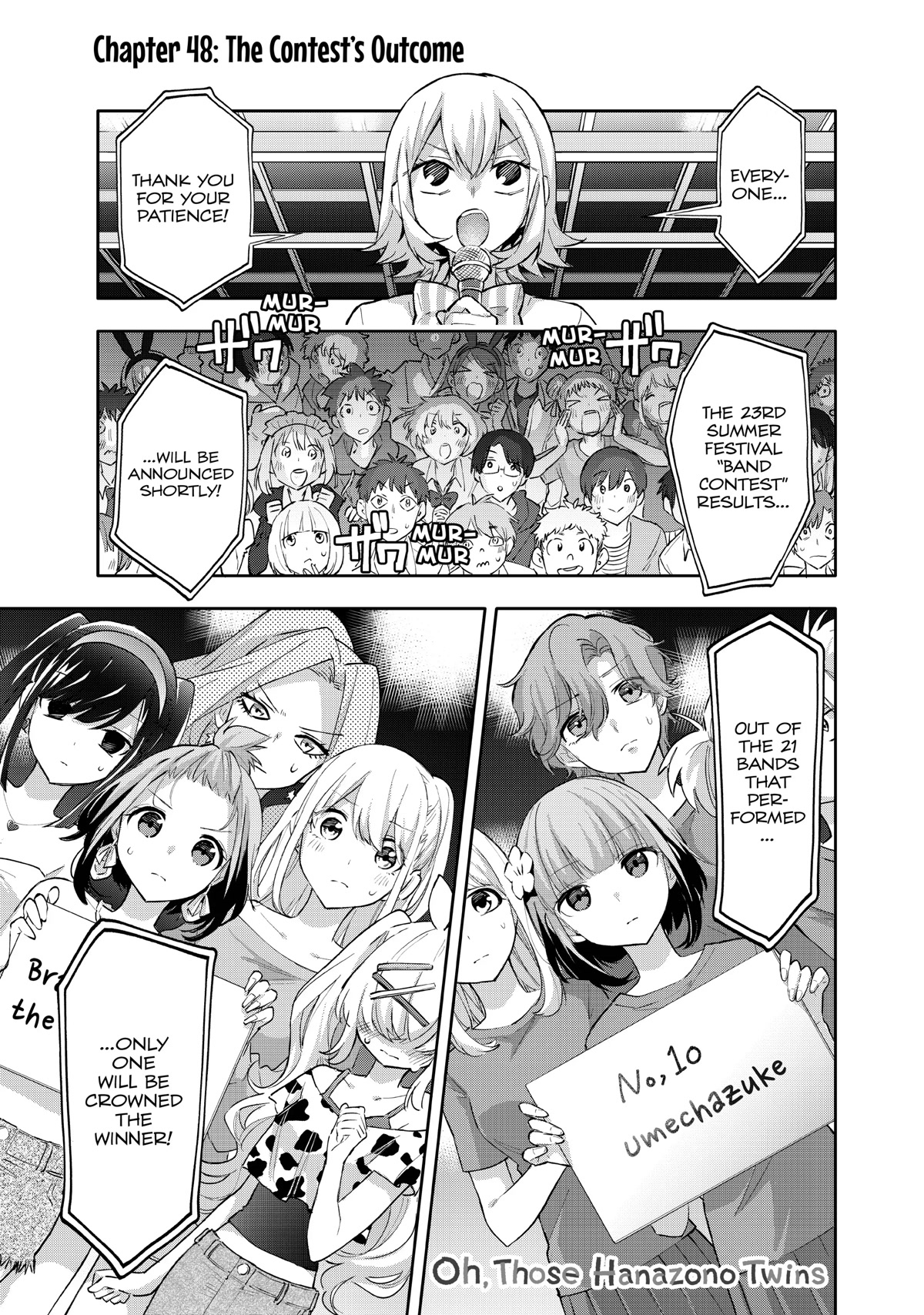 Hanazono Twins Chapter 48 page 1 - Chapter 48