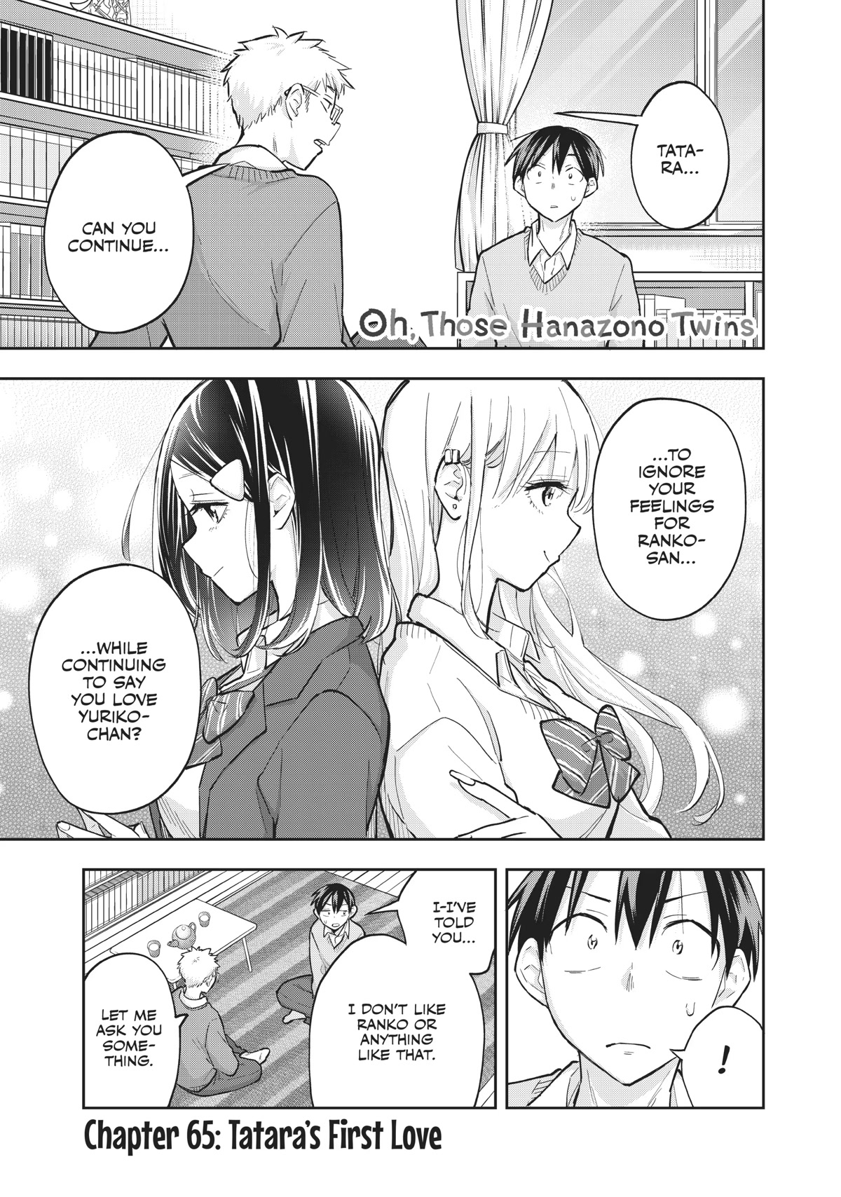 Hanazono Twins Chapter 65 page 1 - Chapter 65