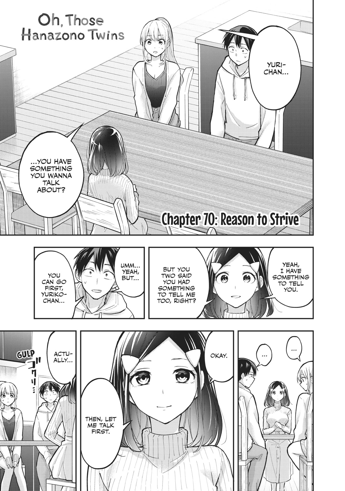 Hanazono Twins Chapter 70 page 1 - Chapter 70