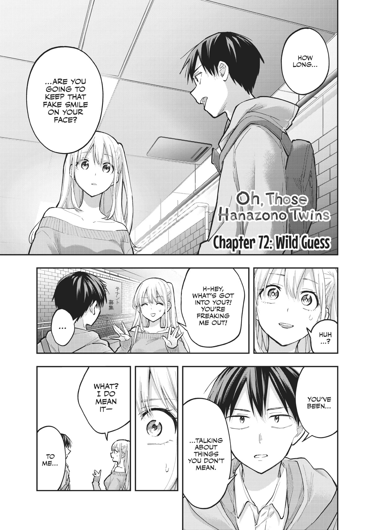 Hanazono Twins Chapter 72 page 1 - Chapter 72