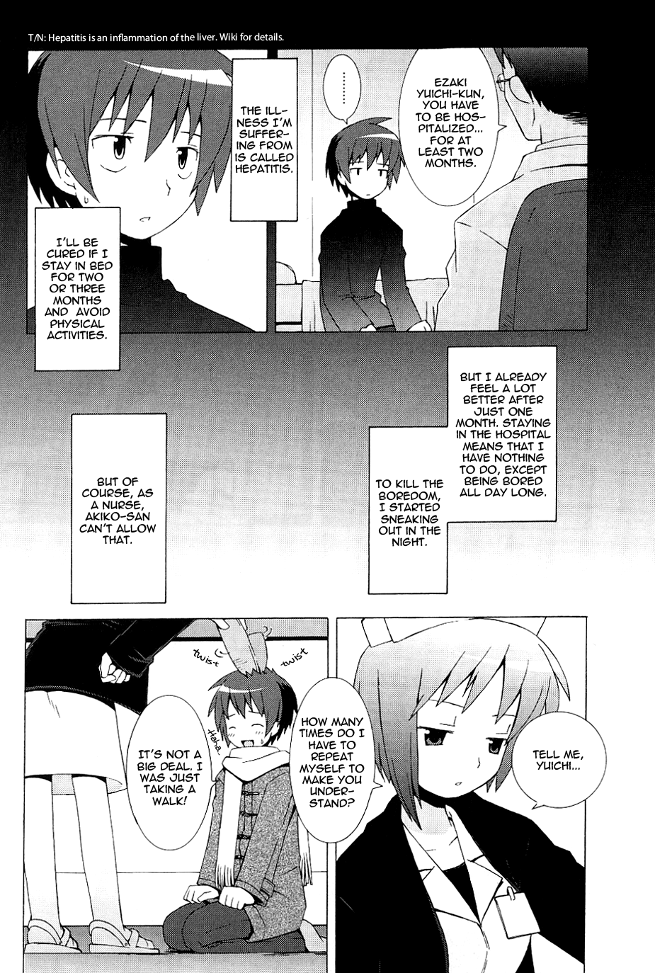 Hanbun no Tsuki ga Noboru Sora Chapter 1.2 page 13 - Chapter 1 v2
