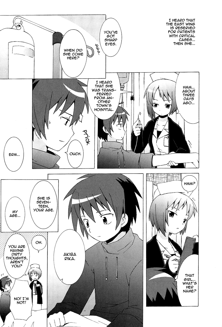 Hanbun no Tsuki ga Noboru Sora Chapter 1.2 page 19 - Chapter 1 v2