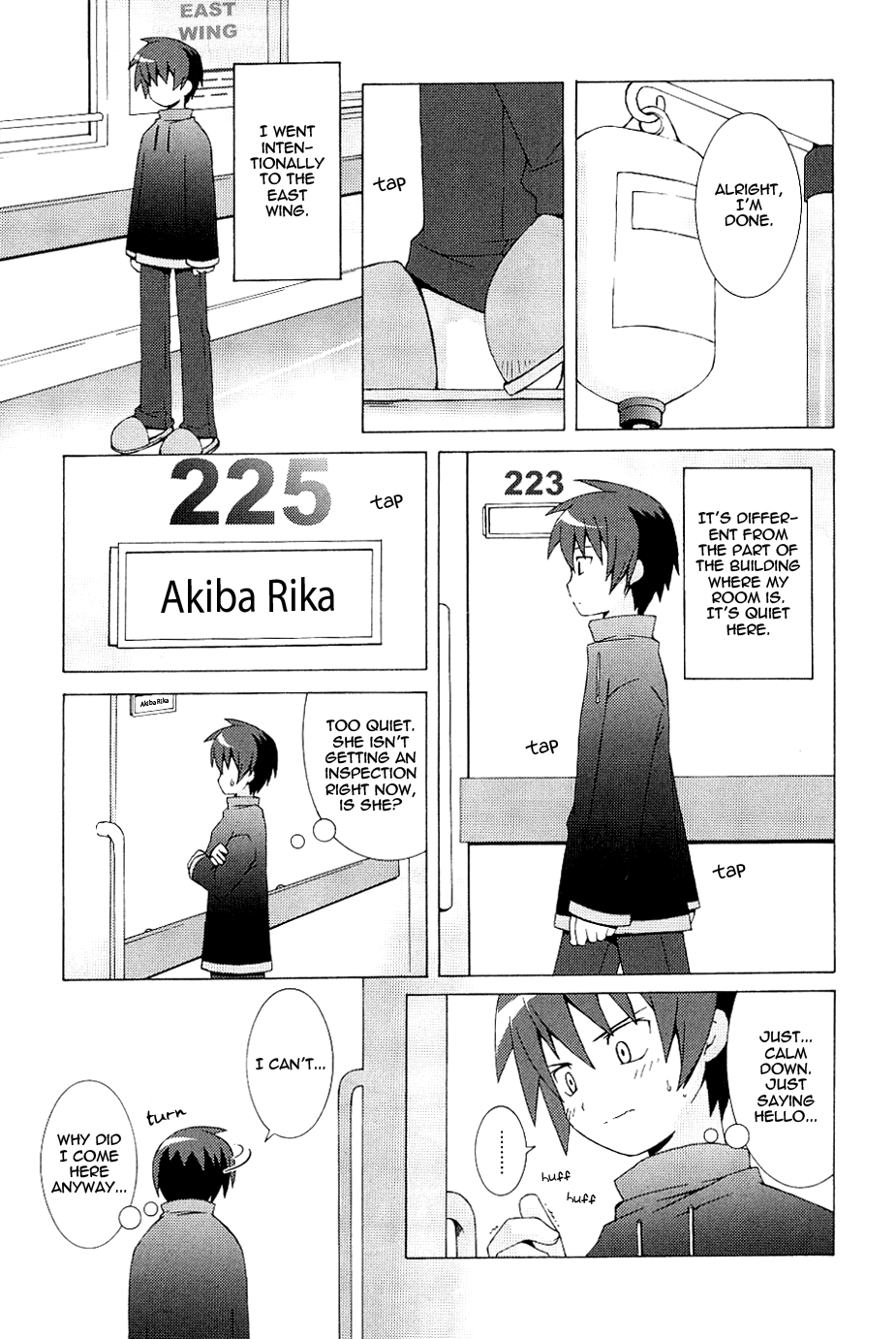 Hanbun no Tsuki ga Noboru Sora Chapter 1.2 page 21 - Chapter 1 v2