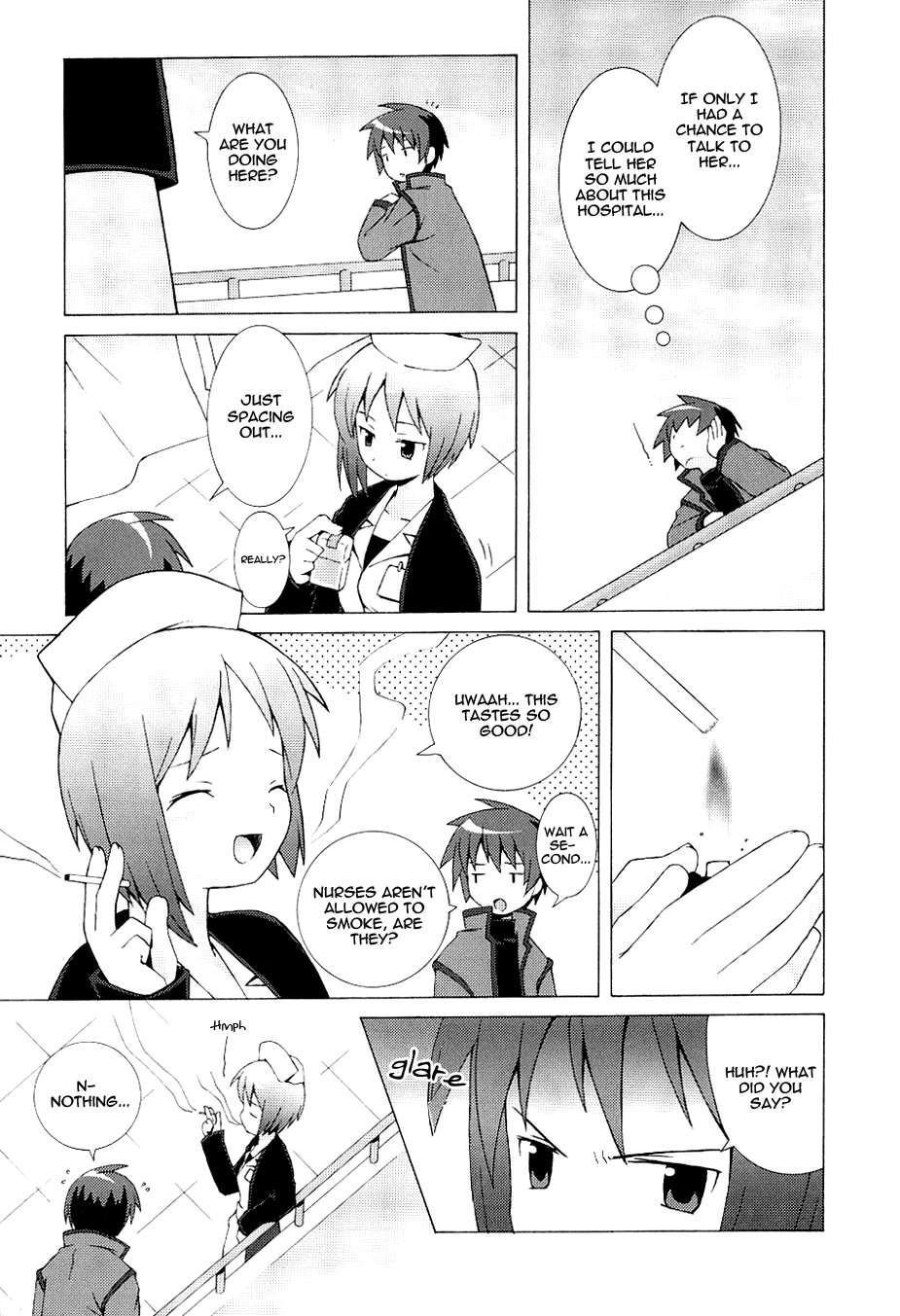 Hanbun no Tsuki ga Noboru Sora Chapter 1.2 page 23 - Chapter 1 v2