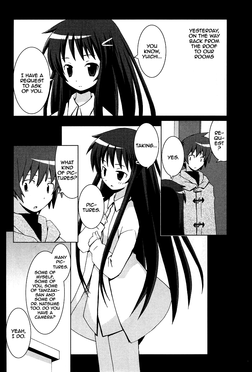 Hanbun no Tsuki ga Noboru Sora Chapter 13.2 page 3 - Chapter 13 v2