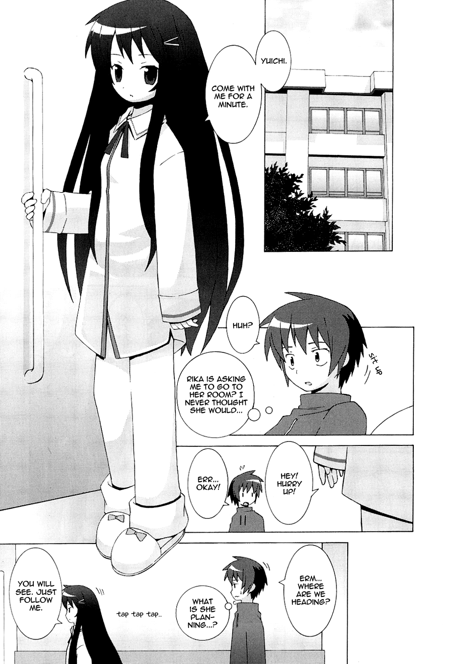 Hanbun no Tsuki ga Noboru Sora Chapter 2.2 page 19 - Chapter 2 v2