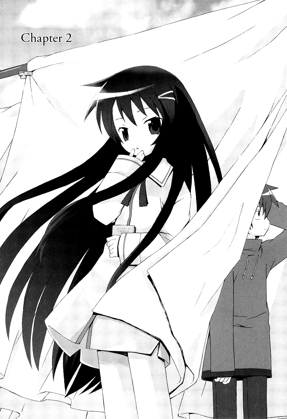 Hanbun no Tsuki ga Noboru Sora Chapter 2.2 page 2 - Chapter 2 v2