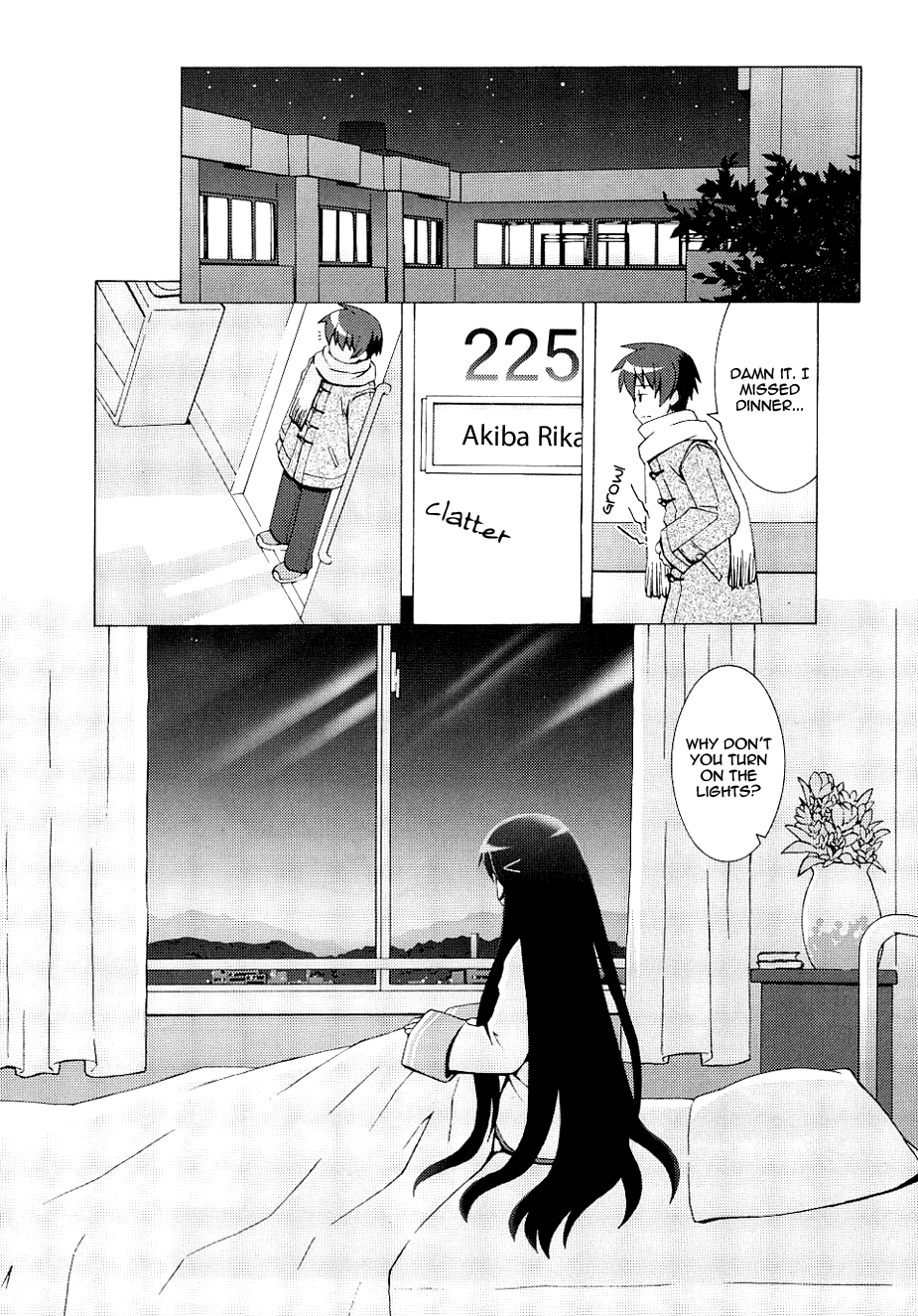Hanbun no Tsuki ga Noboru Sora Chapter 2.2 page 6 - Chapter 2 v2