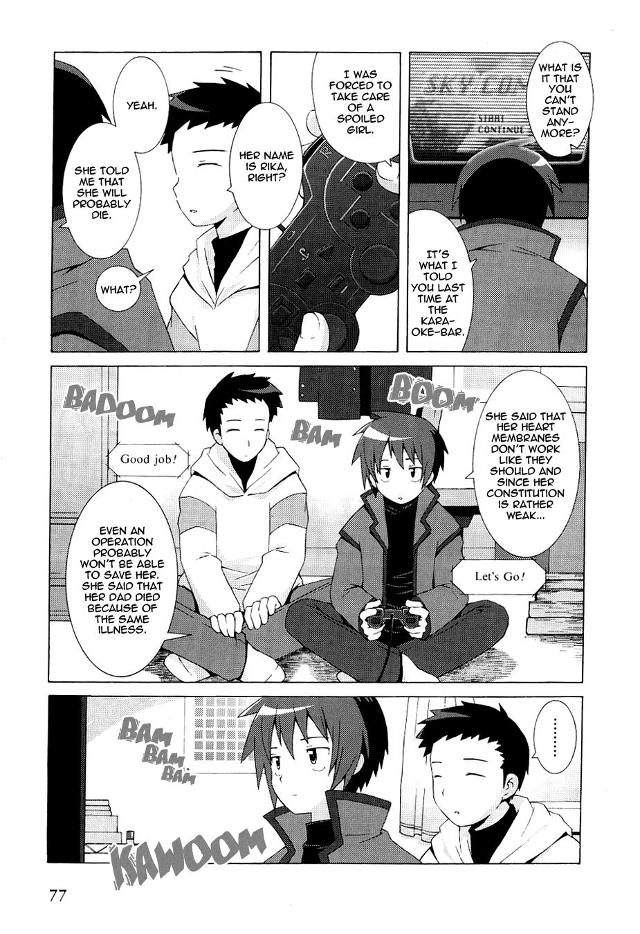 Hanbun no Tsuki ga Noboru Sora Chapter 3.2 page 11 - Chapter 3 v2