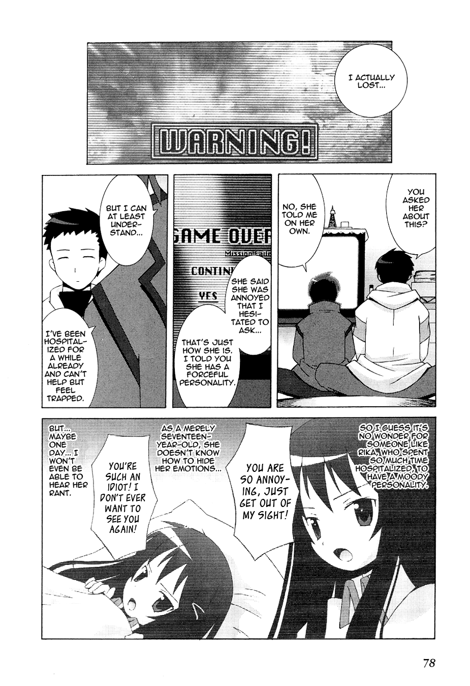 Hanbun no Tsuki ga Noboru Sora Chapter 3.2 page 12 - Chapter 3 v2