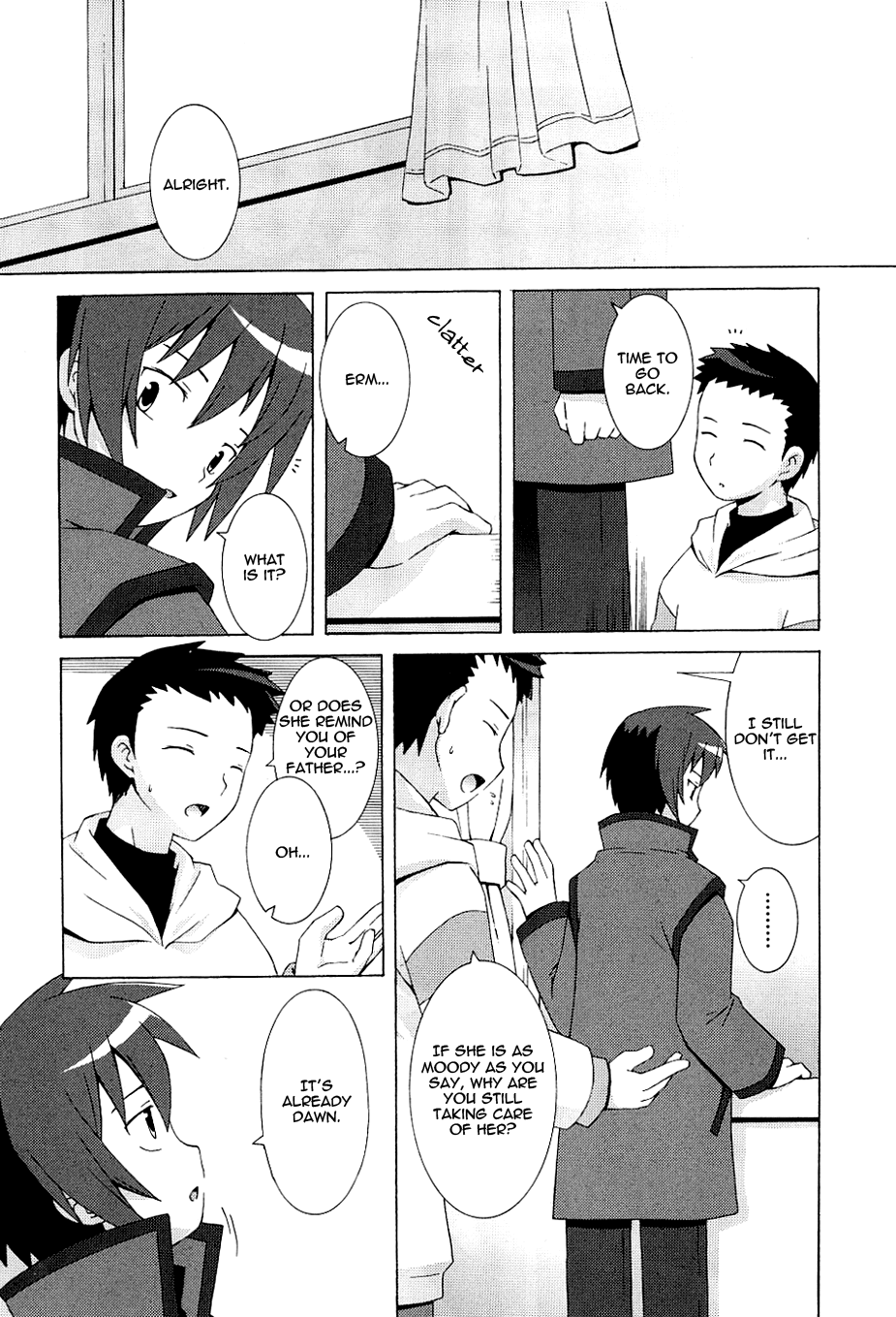 Hanbun no Tsuki ga Noboru Sora Chapter 3.2 page 13 - Chapter 3 v2