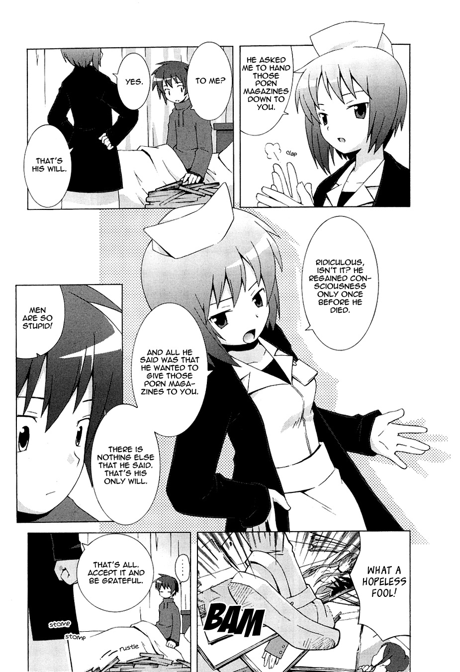 Hanbun no Tsuki ga Noboru Sora Chapter 3.2 page 17 - Chapter 3 v2