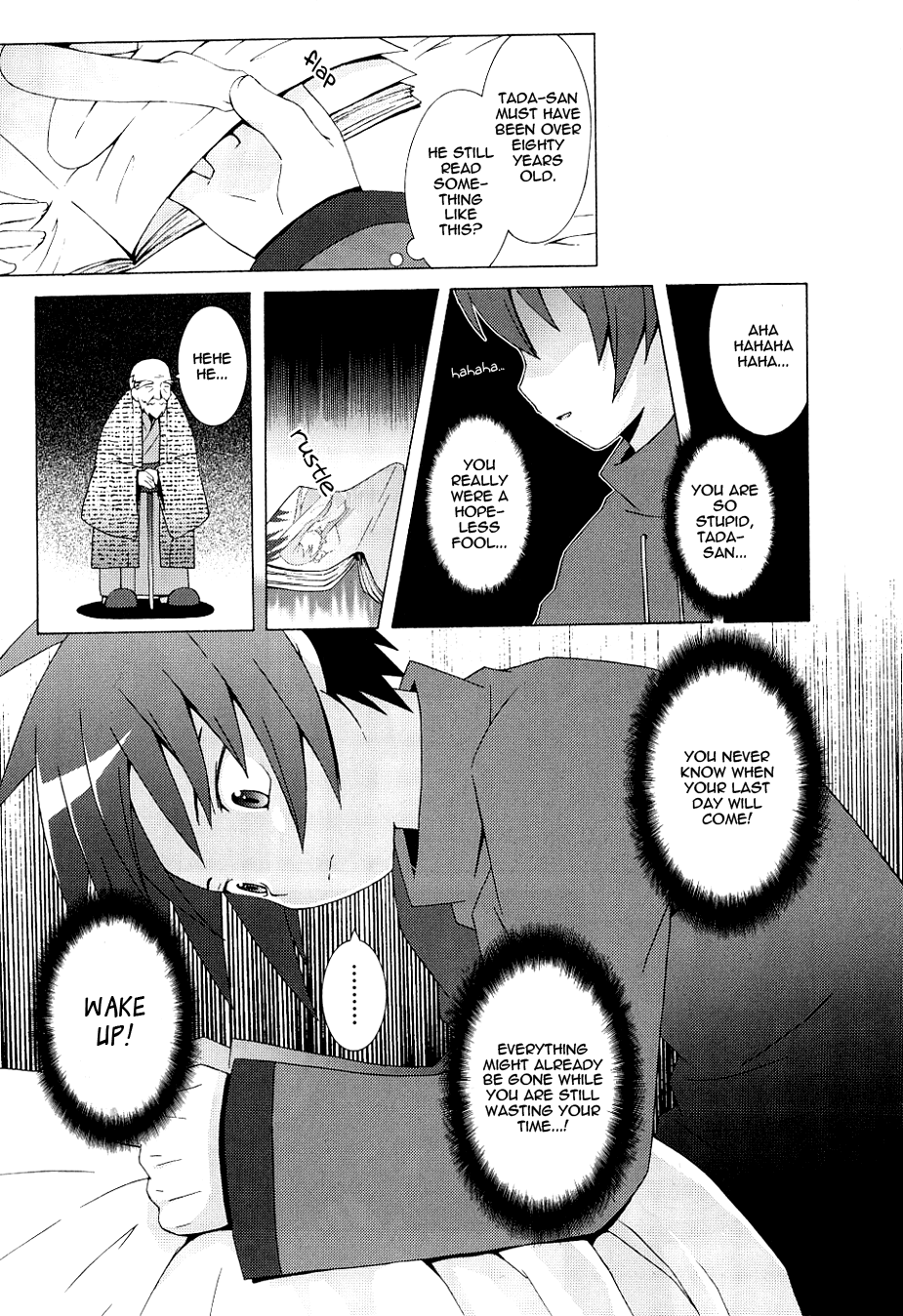 Hanbun no Tsuki ga Noboru Sora Chapter 3.2 page 19 - Chapter 3 v2