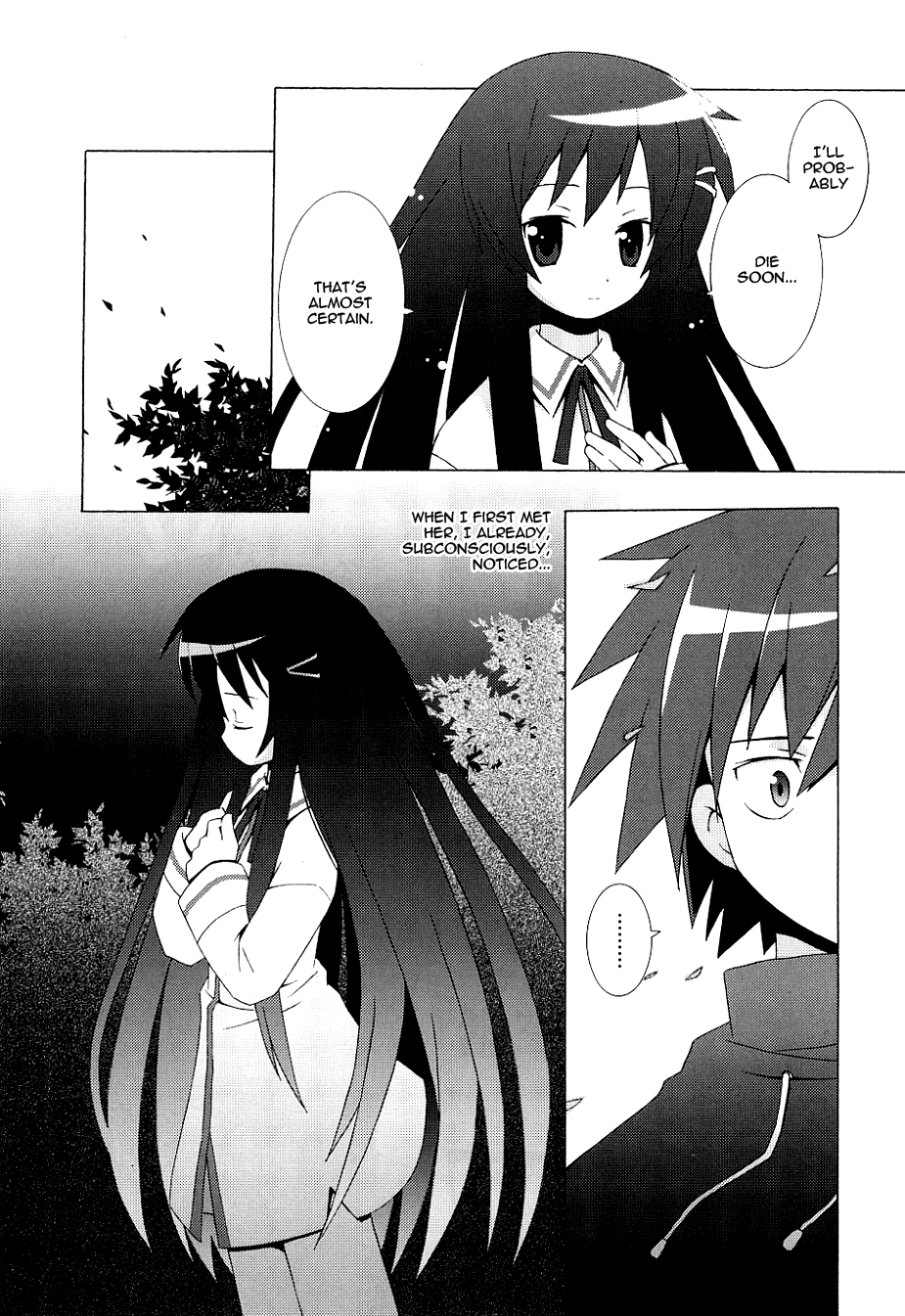 Hanbun no Tsuki ga Noboru Sora Chapter 3.2 page 2 - Chapter 3 v2